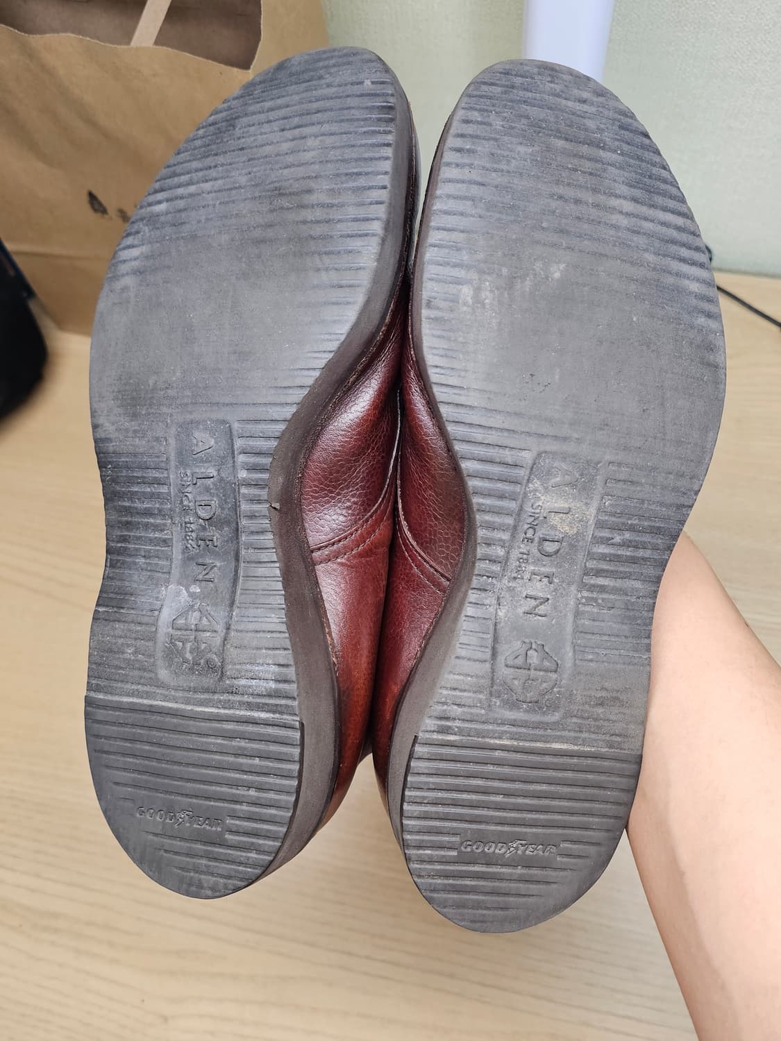 알든 탱커부츠 모디파이드 라스트 8.5e 상품이미지8