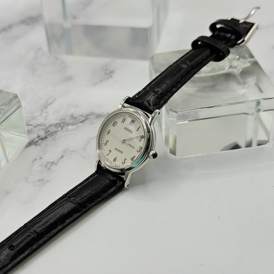 90s00s 빈티지 세이코 아라비아 클래식 실버 워치  상품이미지4