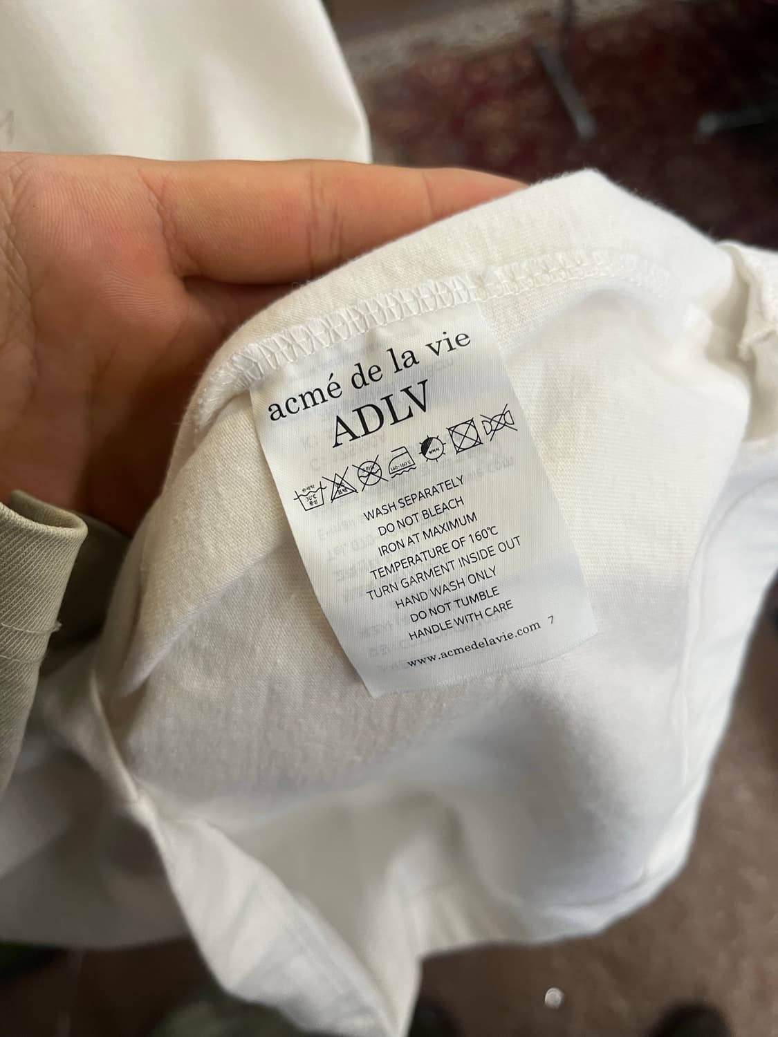 아크메드라비 토끼 그래픽 반팔티 #csz788 상품이미지5