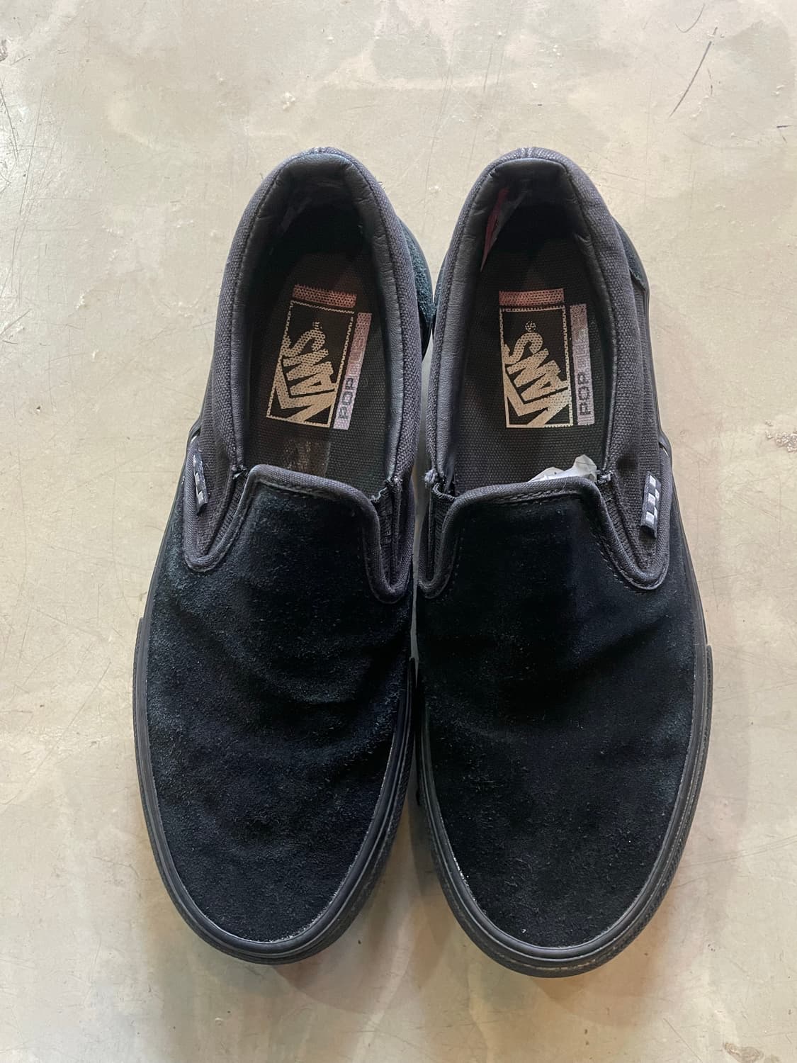 Vans pop cush 슬립온 블랙 265 상품이미지2