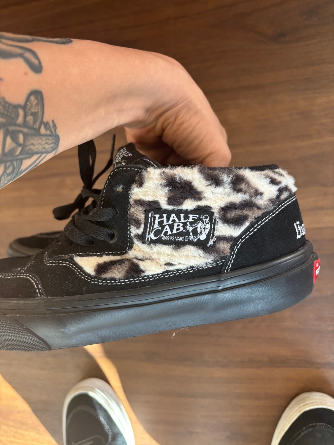 Supreme x vans leopard halfcab 상품이미지4