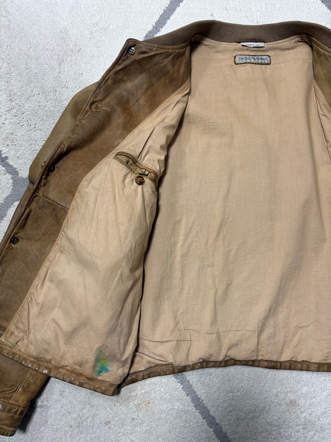 [50] 엠포리오 아르마니 레더자켓 상품이미지7