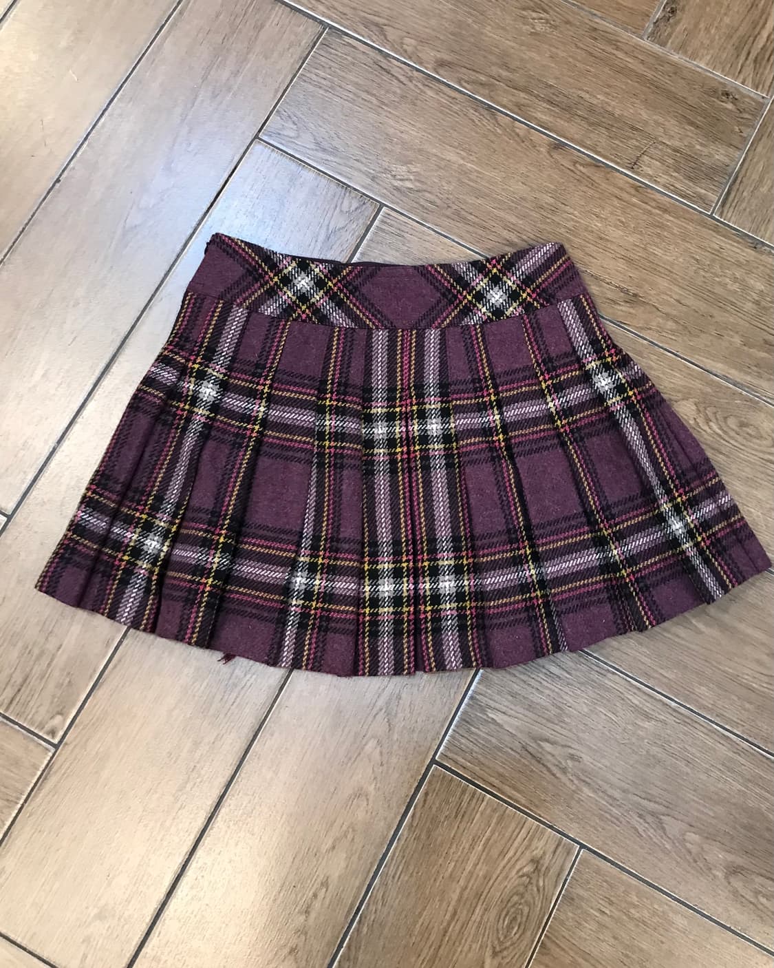 버버리 블루라벨 노바체크 플리츠 스커트 상품이미지4