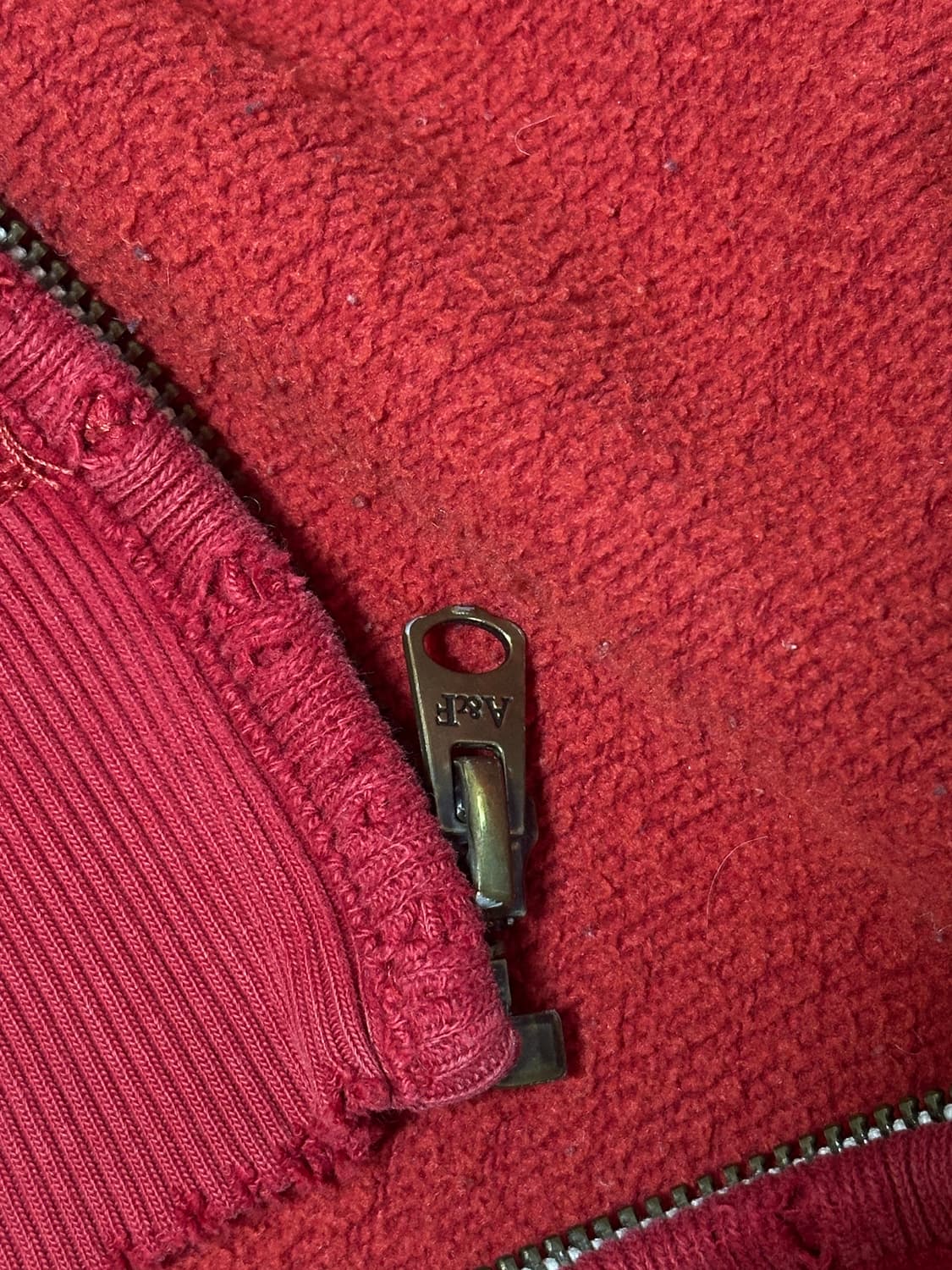 양홍원 아베 후드집업 레드 머슬 상품이미지5