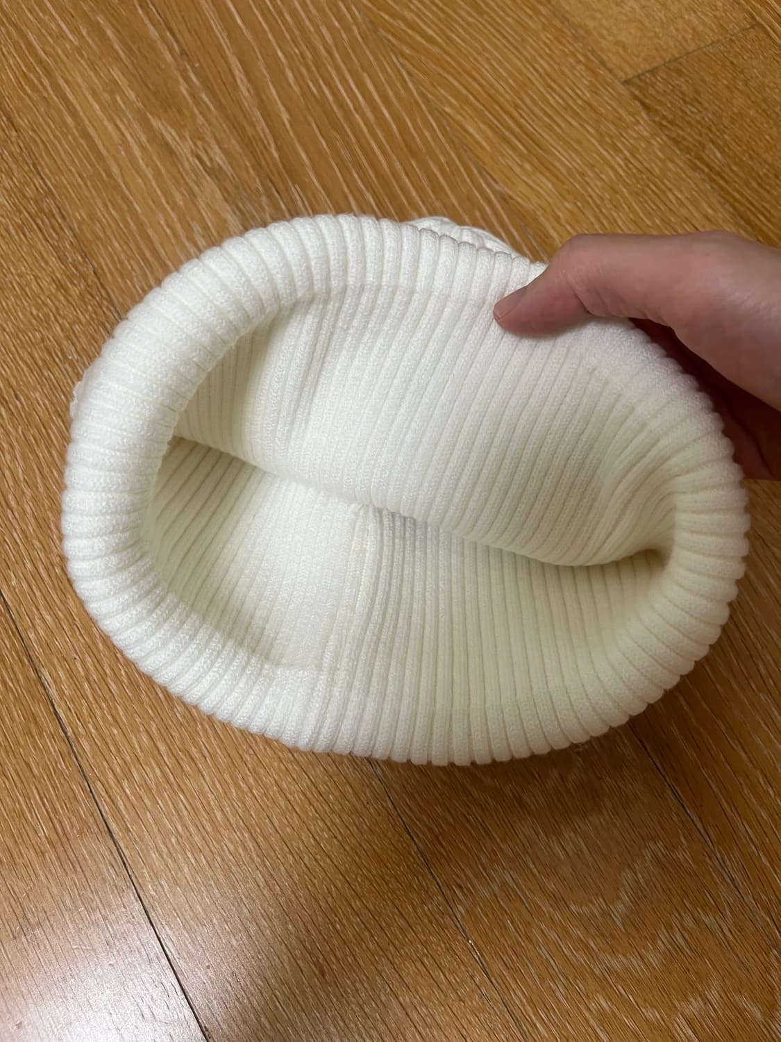 플레어업 오프화이트 비니 모자(새제품) 상품이미지4