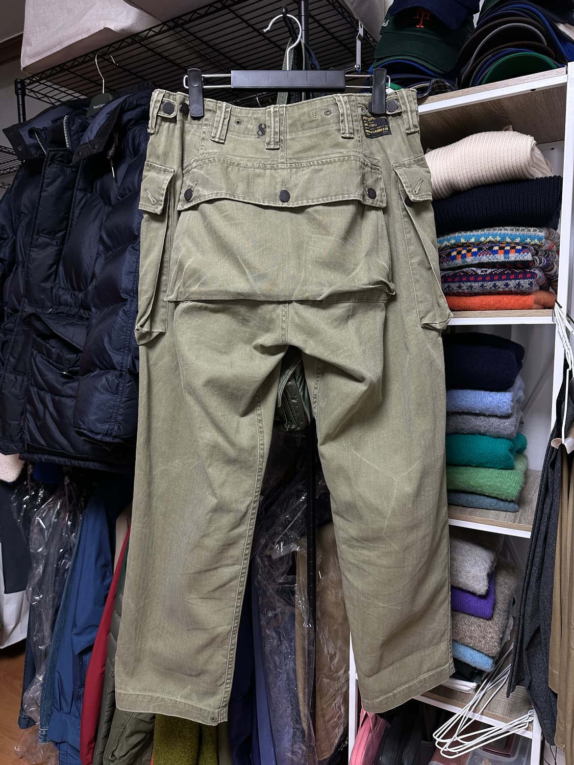 (30-31) 폴로 랄프로렌 P44 HBT몽키팬츠 30x30 상품이미지2