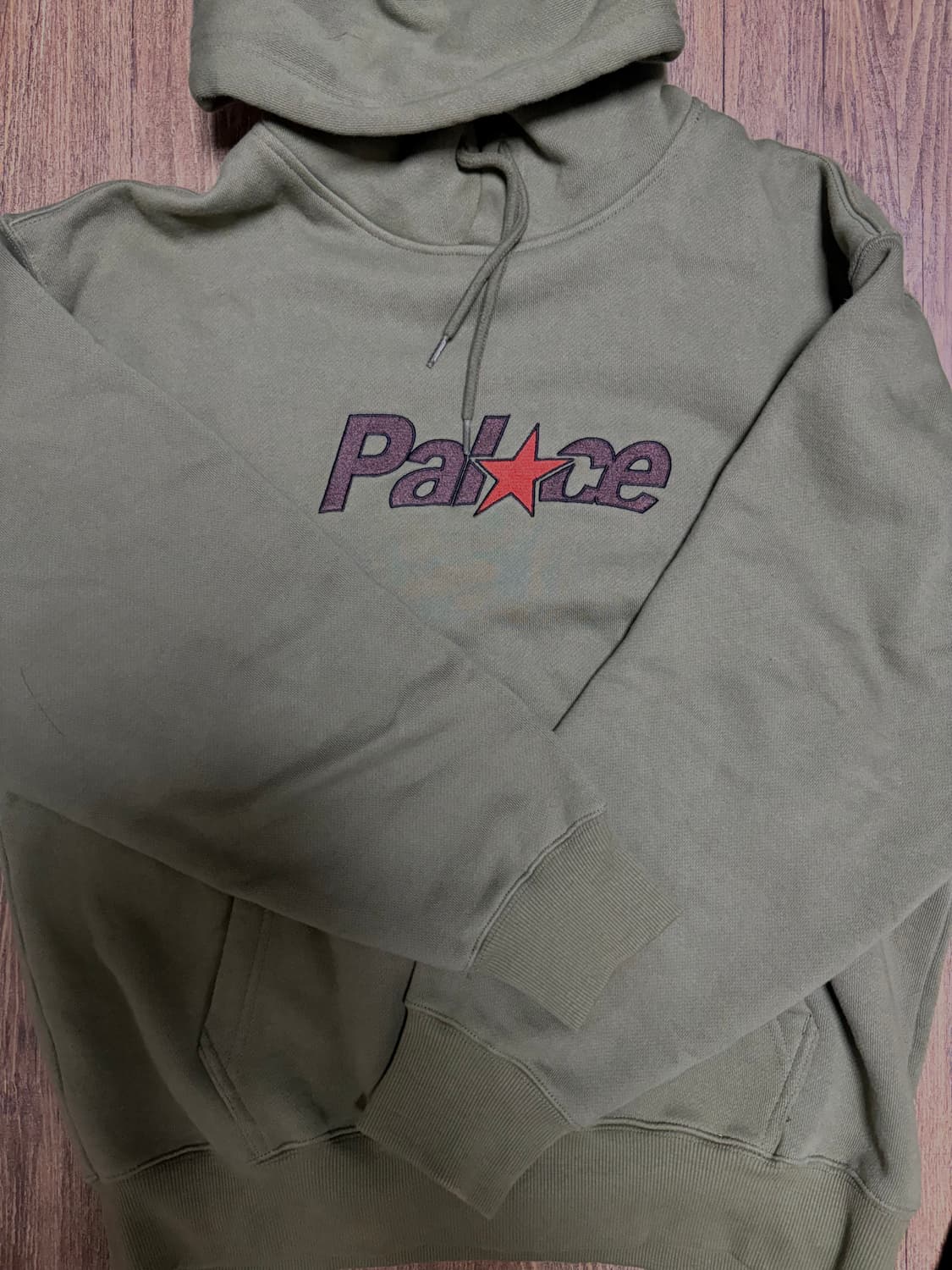 palace 팔라스 스티 후드 더 딥 그린 M 25SS 상품이미지3