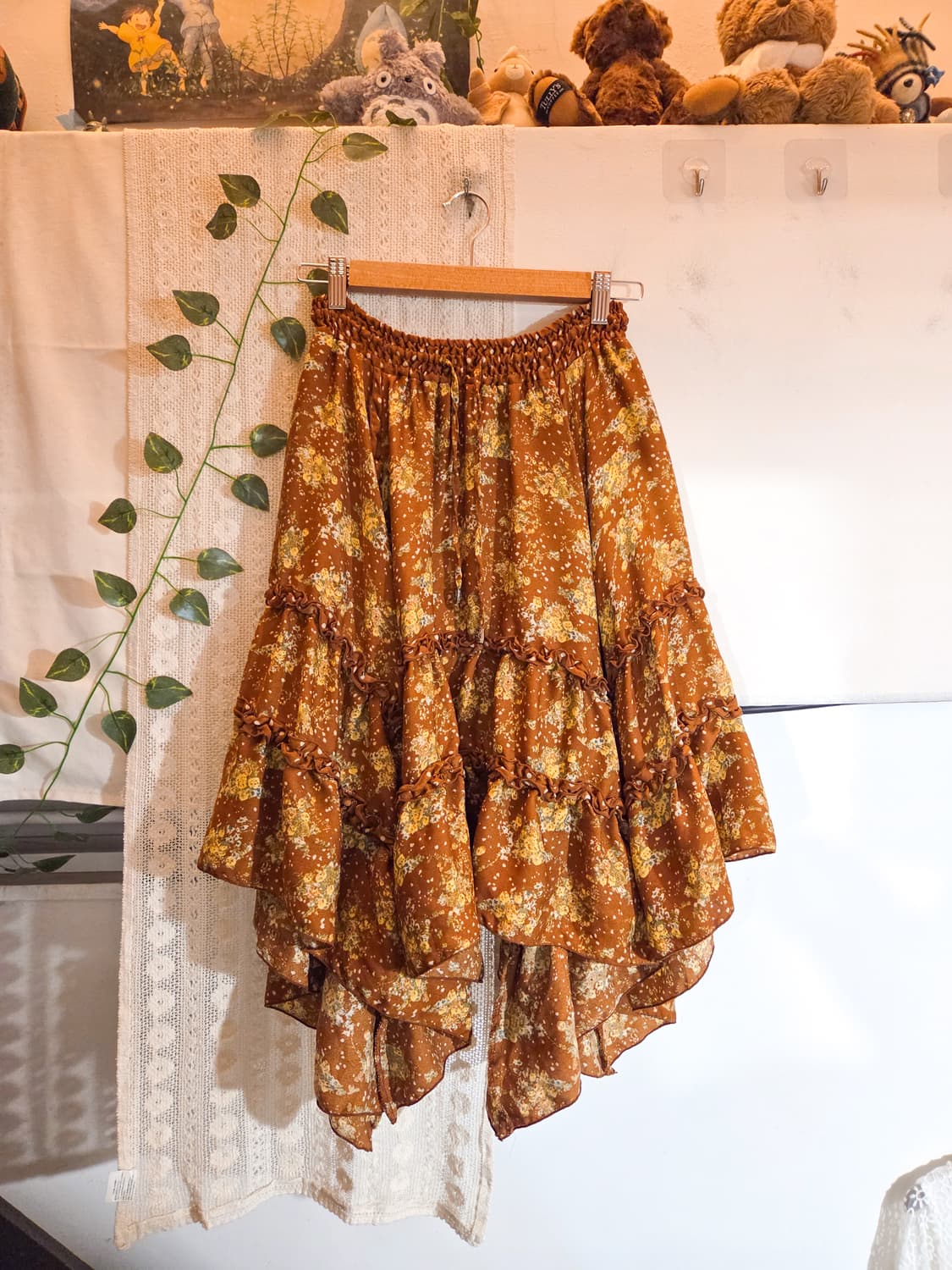 axes femme 패턴 언발 스커트 상품이미지1