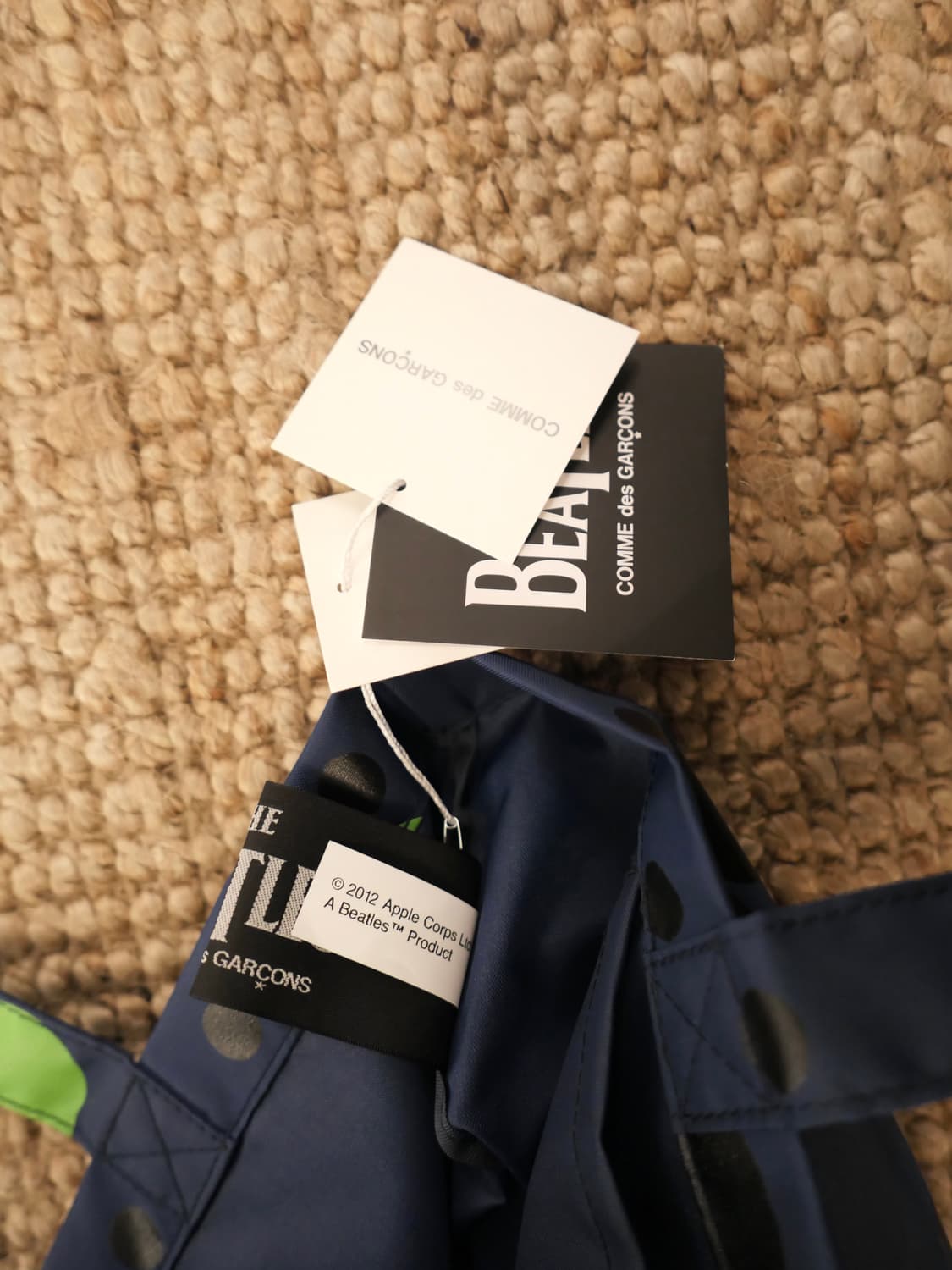 꼼데가르송 x 더 비틀즈 토트백 새상품 상품이미지4