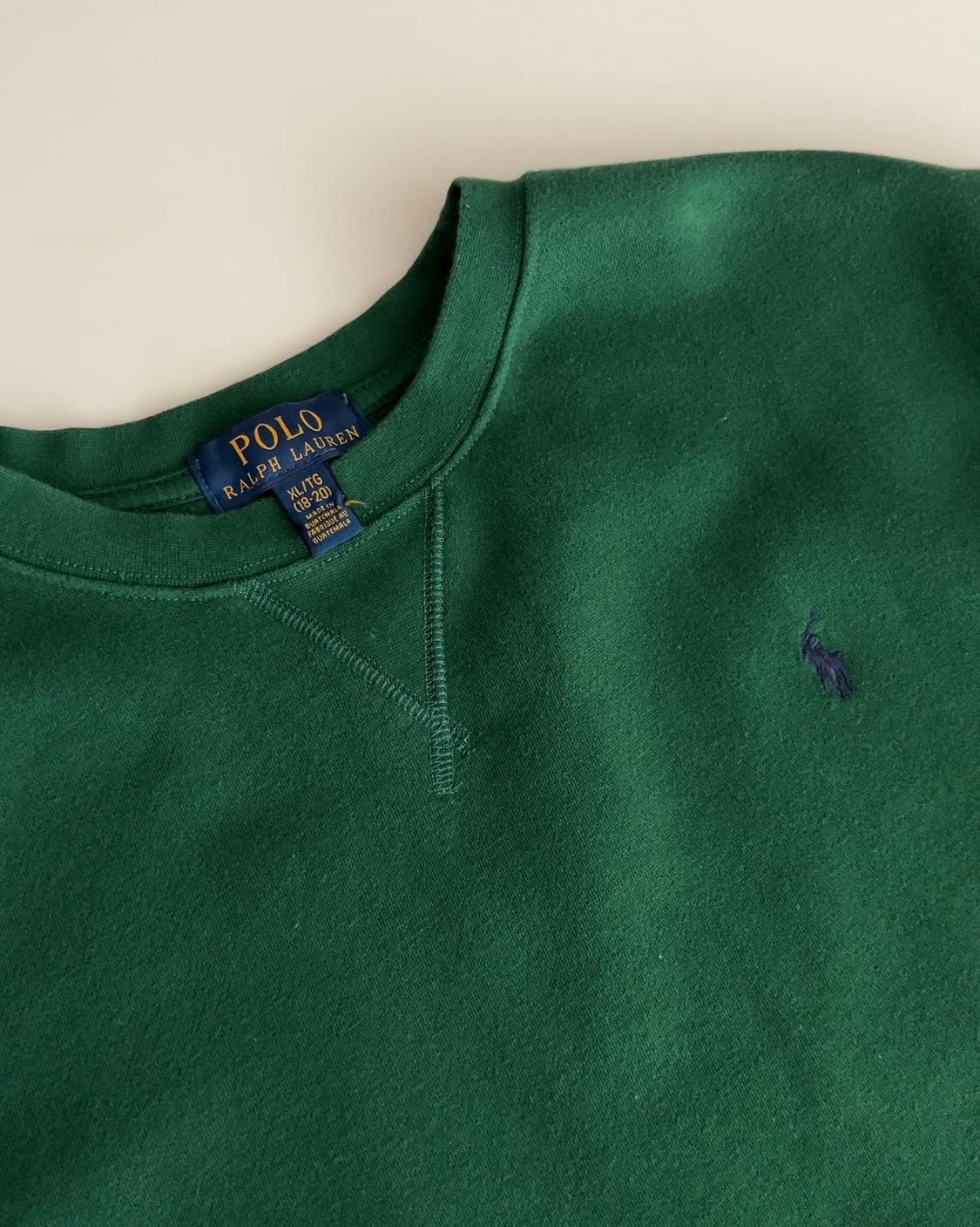 폴로 랄프로렌 보이즈 맨투맨 XL 상품이미지3