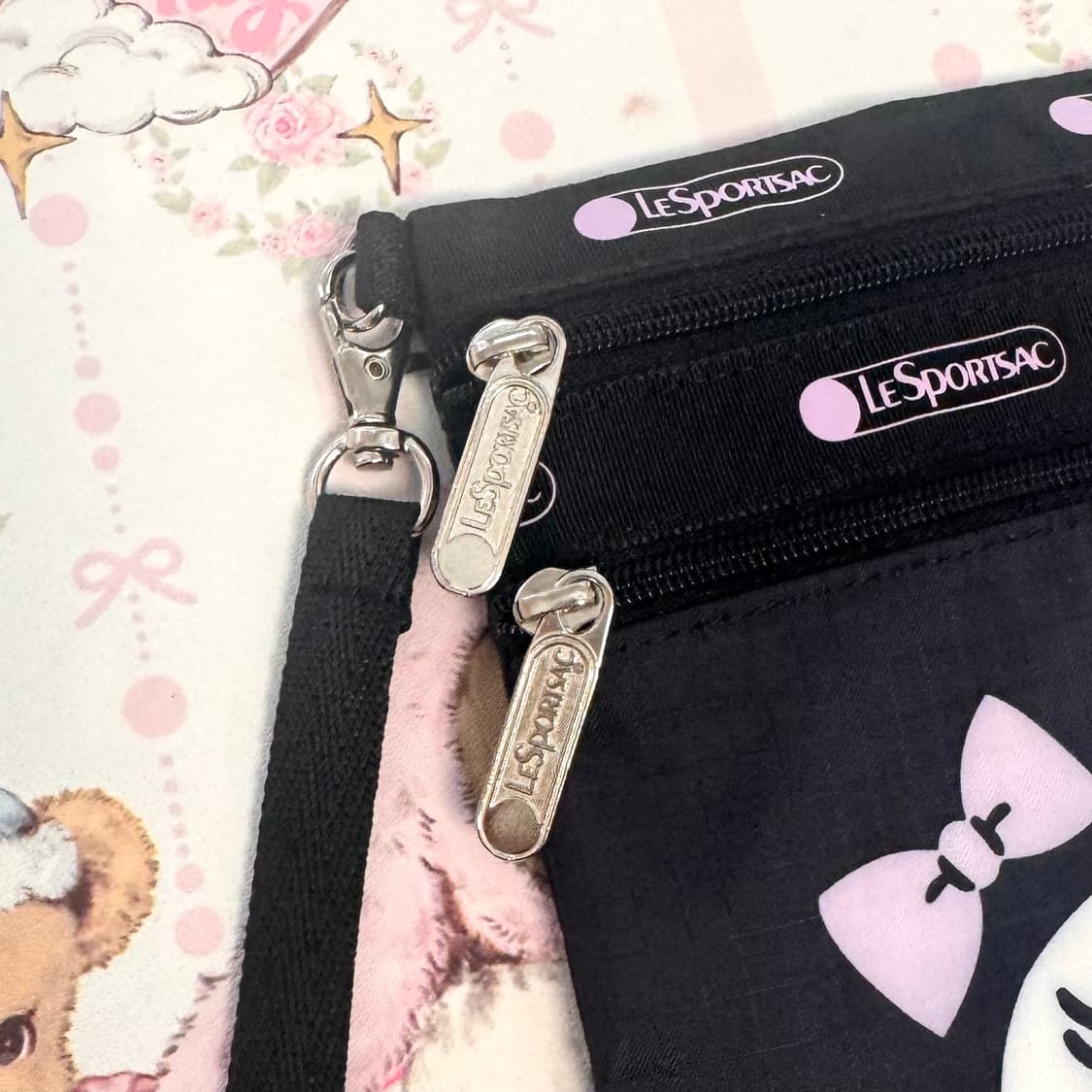 레스포삭 산리오 쿠로미 파우치 상품이미지2