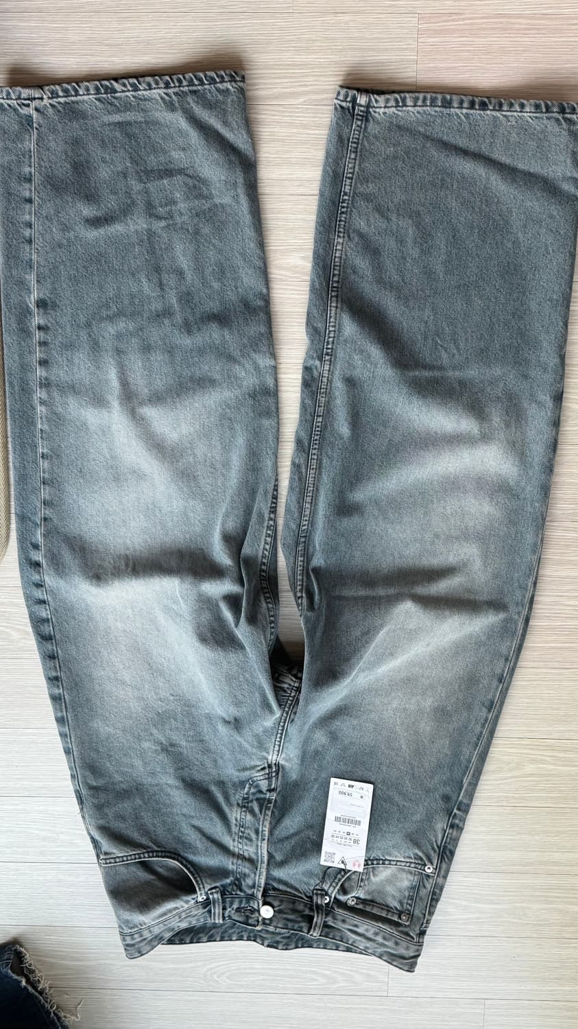 자라 와이드핏 데님 팬츠  상품이미지4