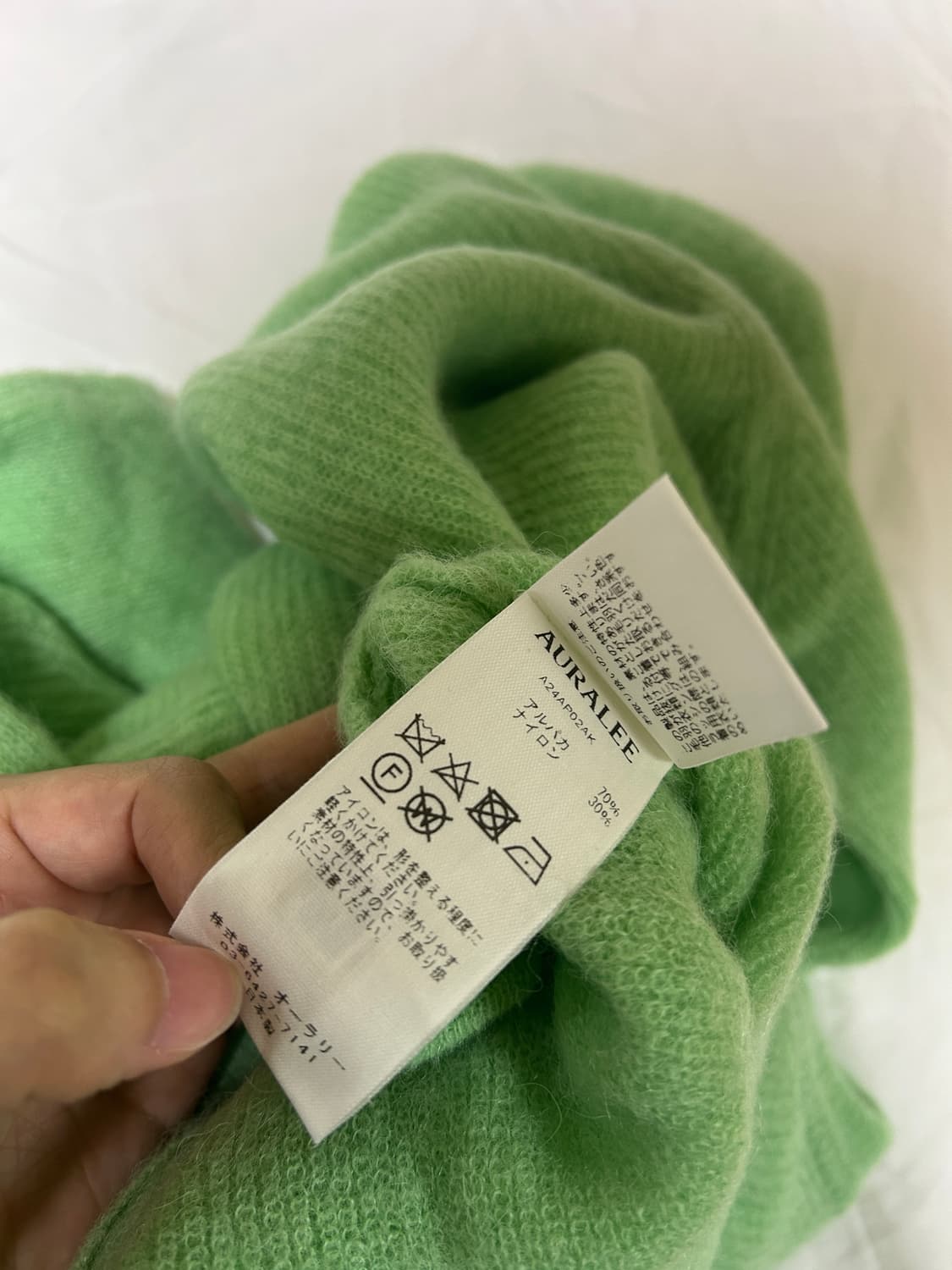 오라리 알파카 니트 상품이미지7