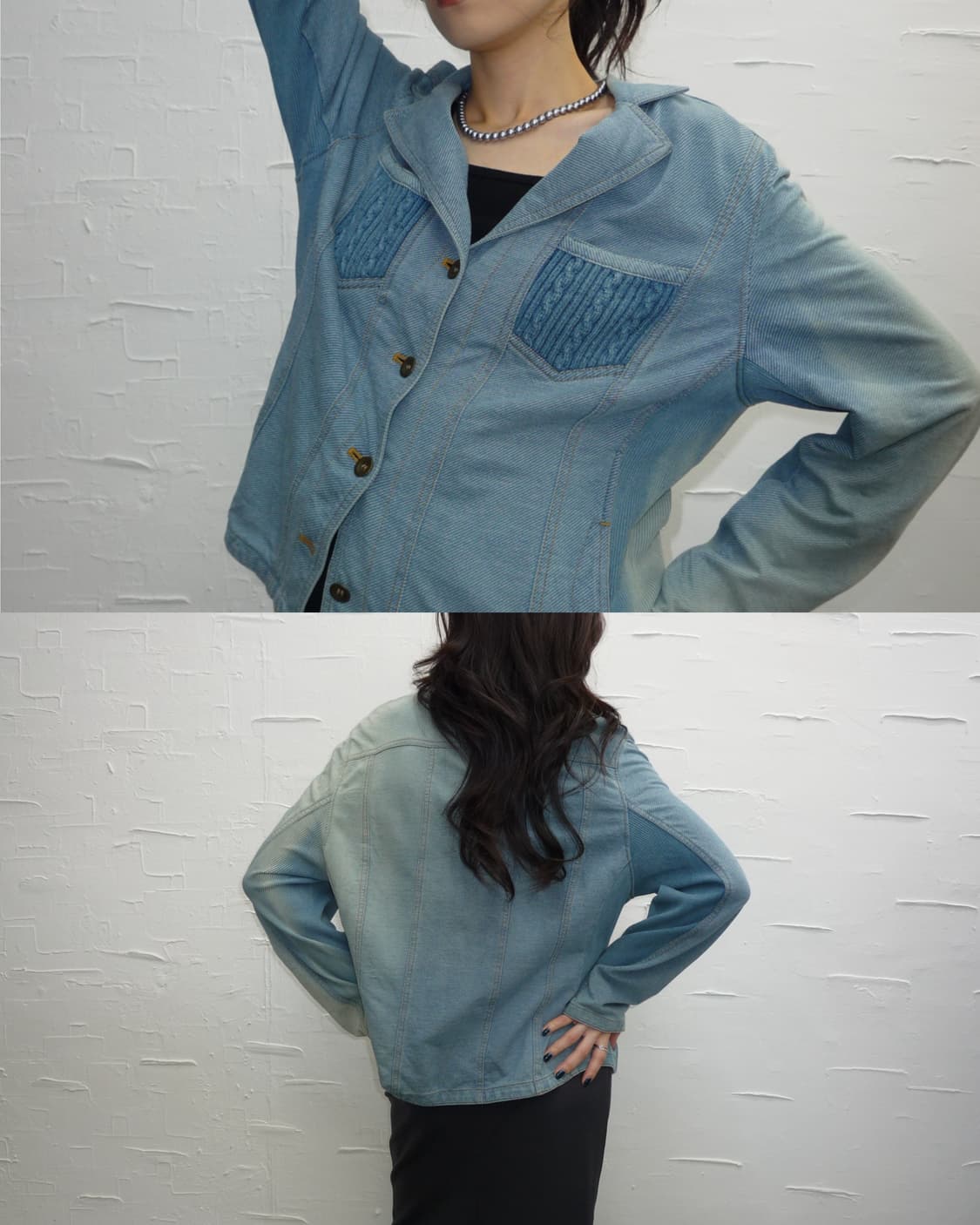 light jean jacket 상품이미지2