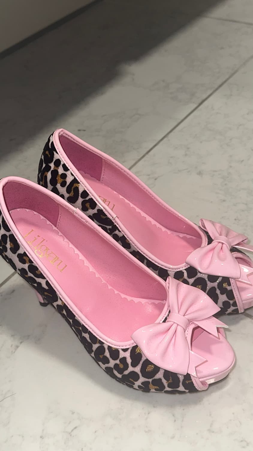 마즈깔 갸루깔 핑크 하이힐 구두 판매해요! 상품이미지1
