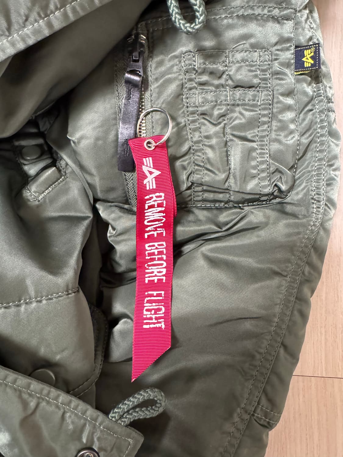 알파인더스트리 n3b 자켓 팝니다 상품이미지4