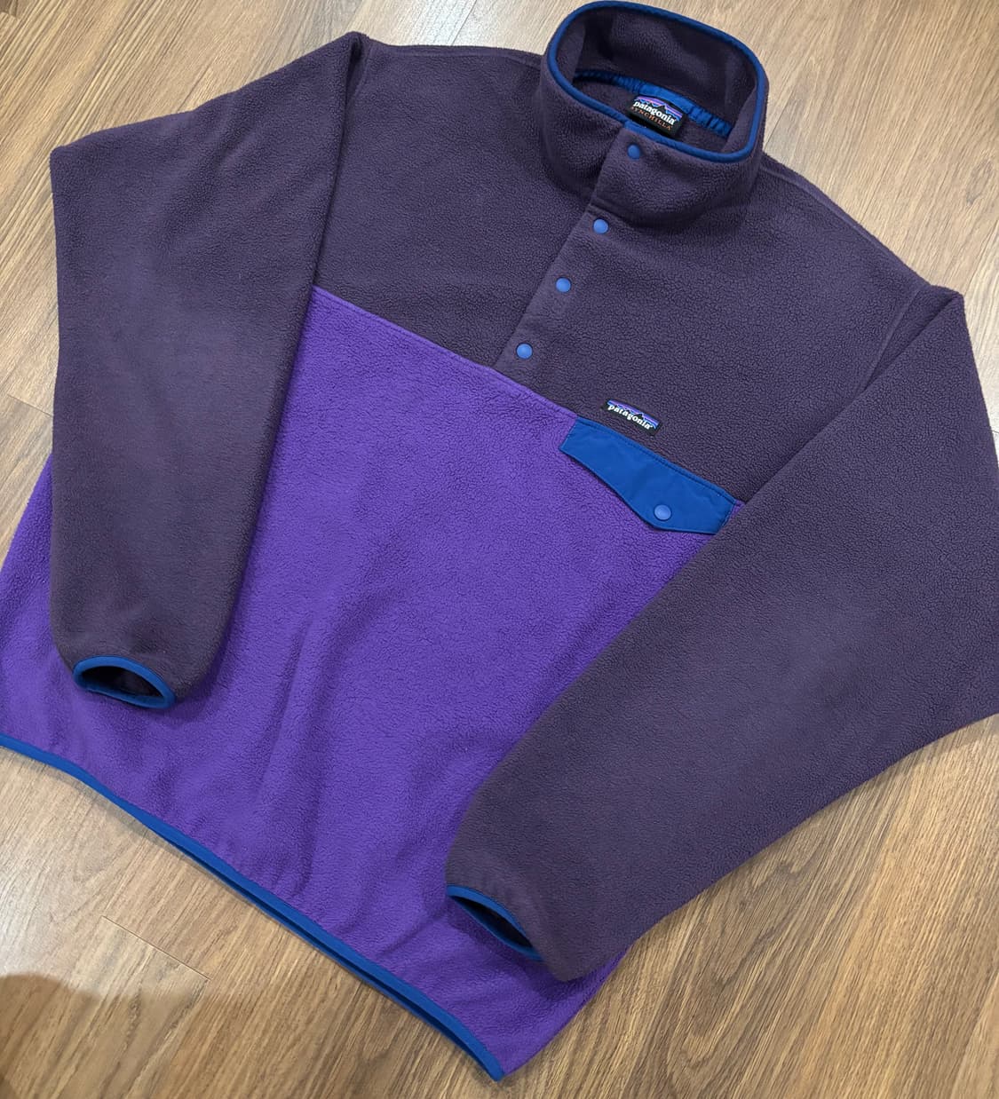 파타고니아 신칠라 퍼플/브라운 L사이즈  상품이미지3