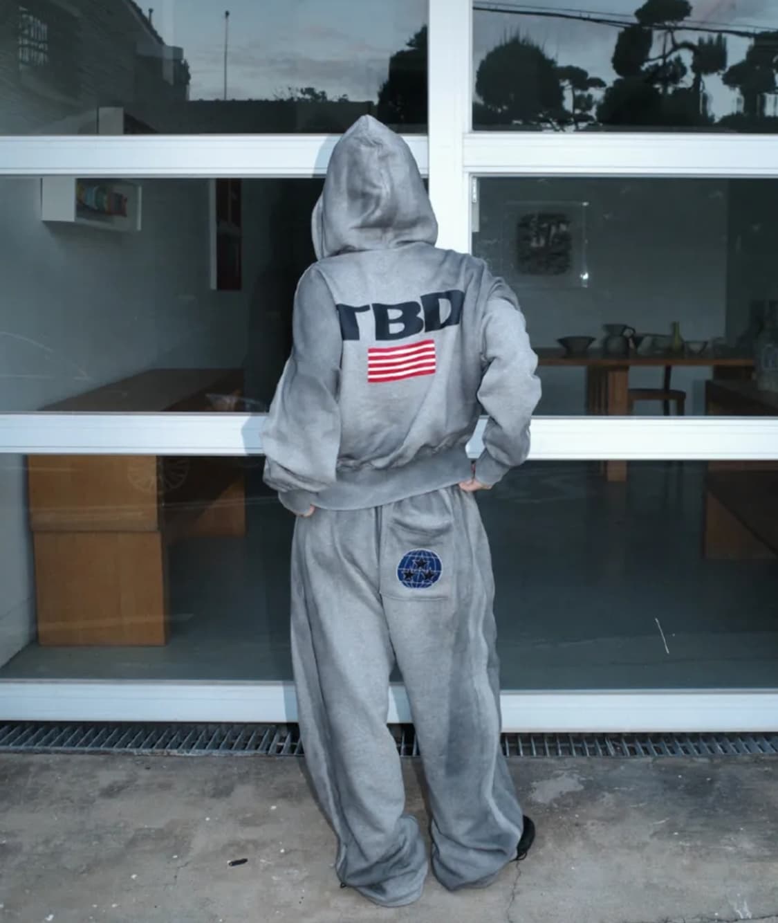 톰스벌스데이 TBD 후드집업 그레이 2 상품이미지4