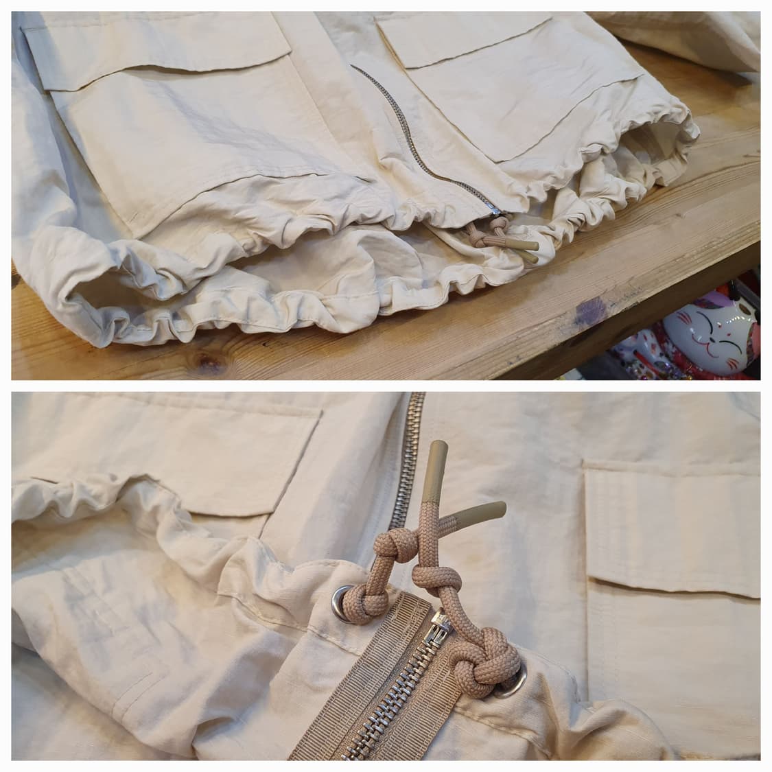 66/77.COS 드로우스트링 쇼트 점퍼 상품이미지7