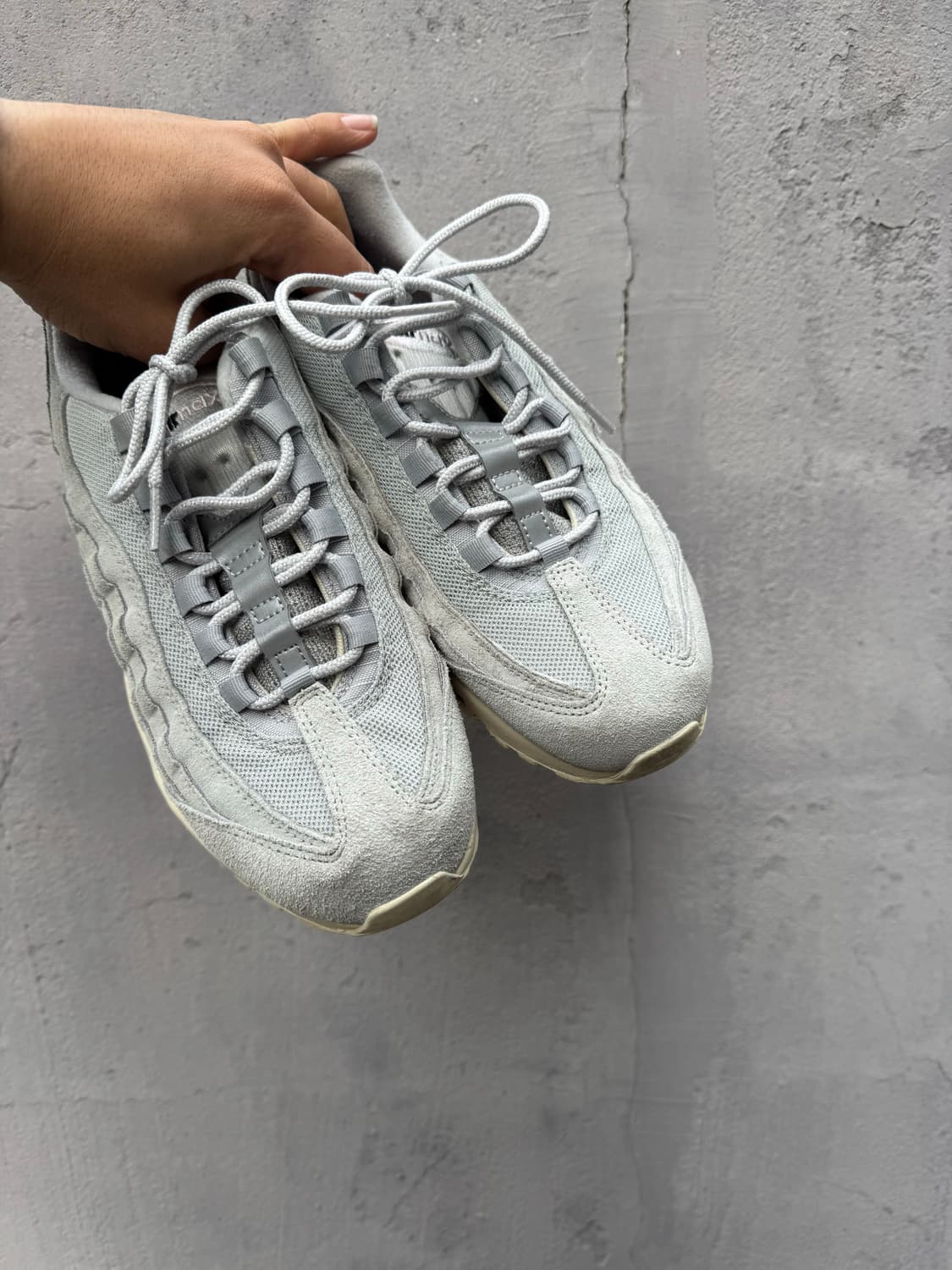 나이키 에어맥스 95 그레이 앤 핑크 품 상품이미지3