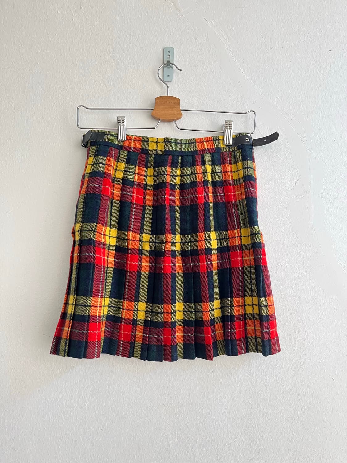 일본 빈티지 램스울 스커트 상품이미지3