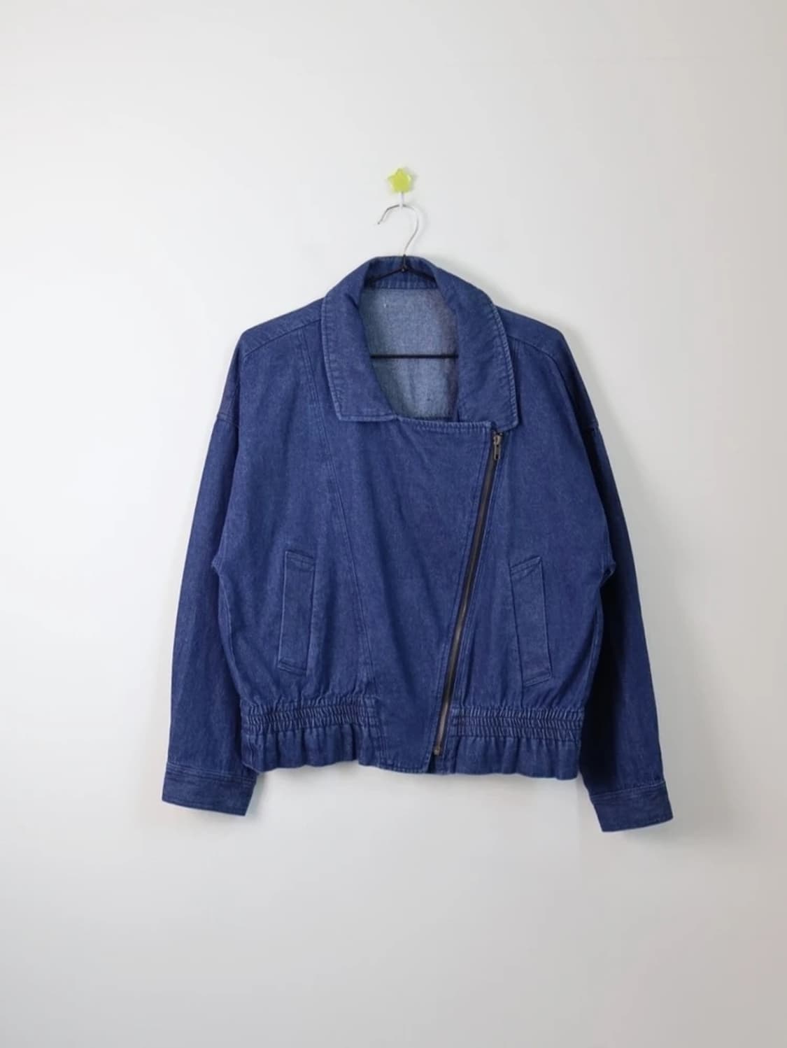 JPN Cropped Denim Jacket Zip Detail 상품이미지3