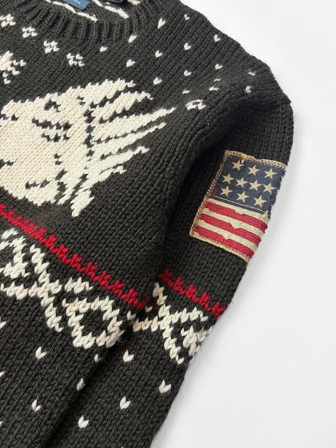 폴로 랄프로렌 90s 아카이브 인디언 헤드 울 스웨터 PN5448 상품이미지3