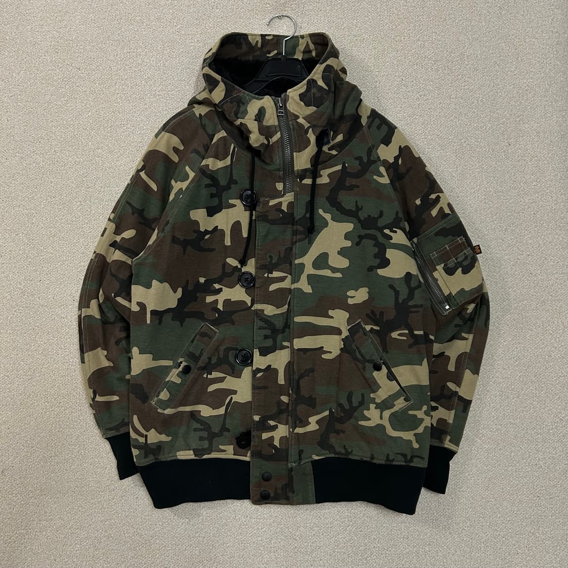 (M) 알파인더스트리 카모 점퍼  상품이미지1