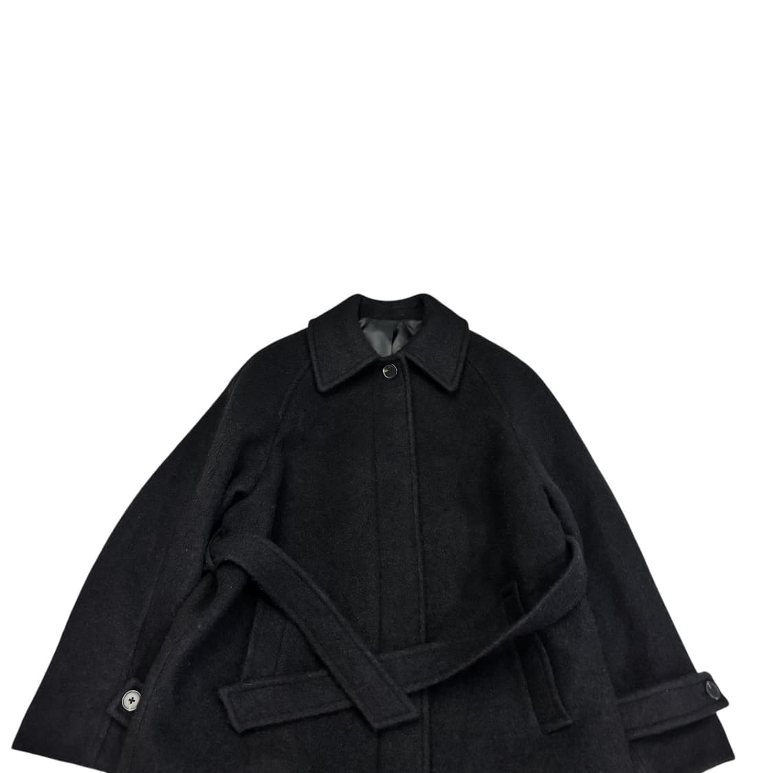 무신사스탠다드 우먼 울 부클 로브 코트 상품이미지2