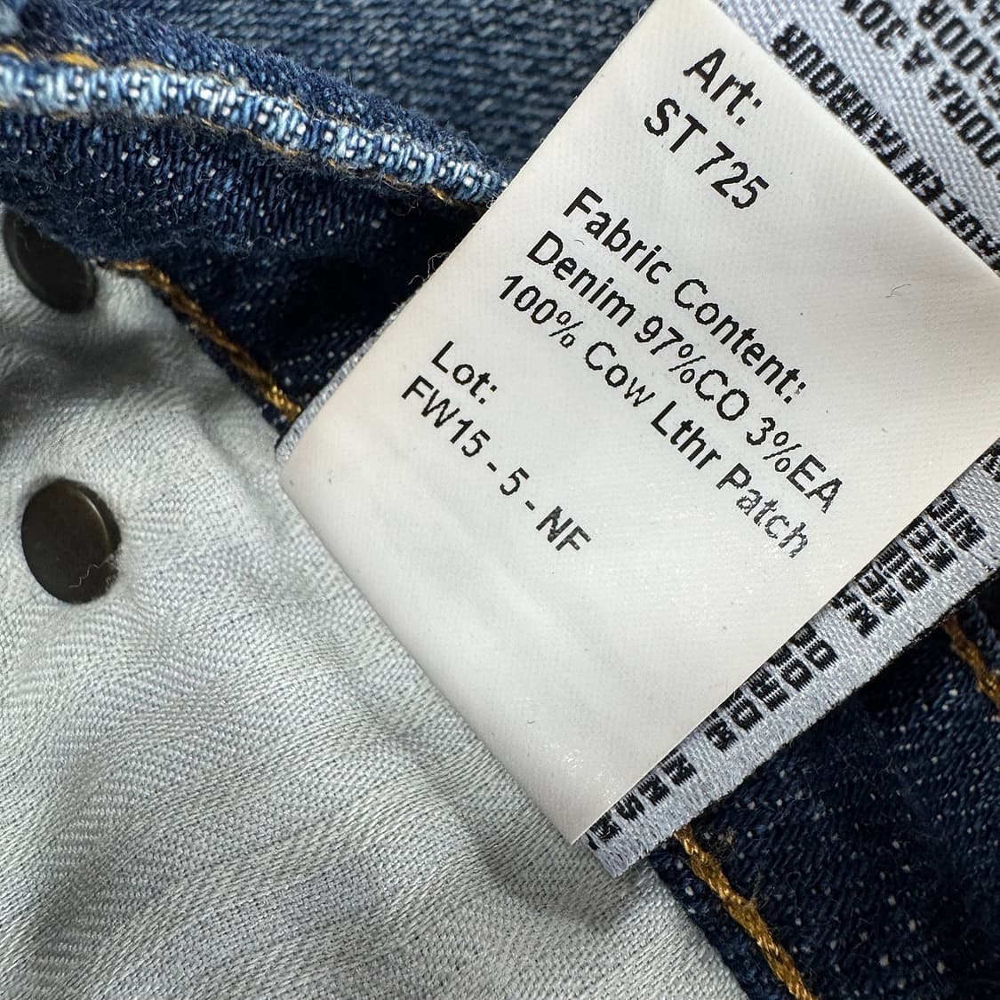 R13 제인 디스트레스드 데님 팬츠 (28) 상품이미지5