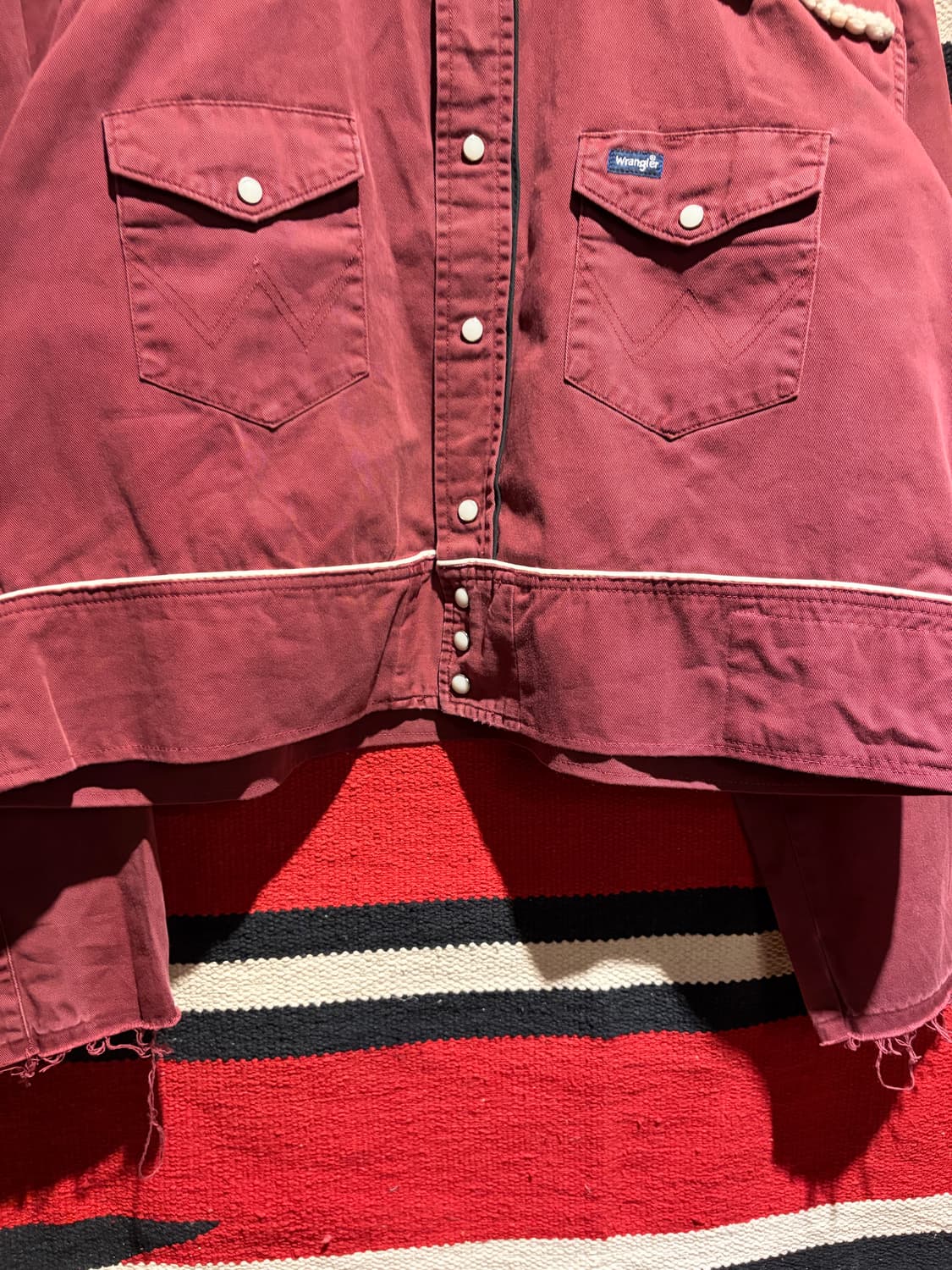 Wrangler crop western trucker / 웨스턴 트러커 상품이미지7