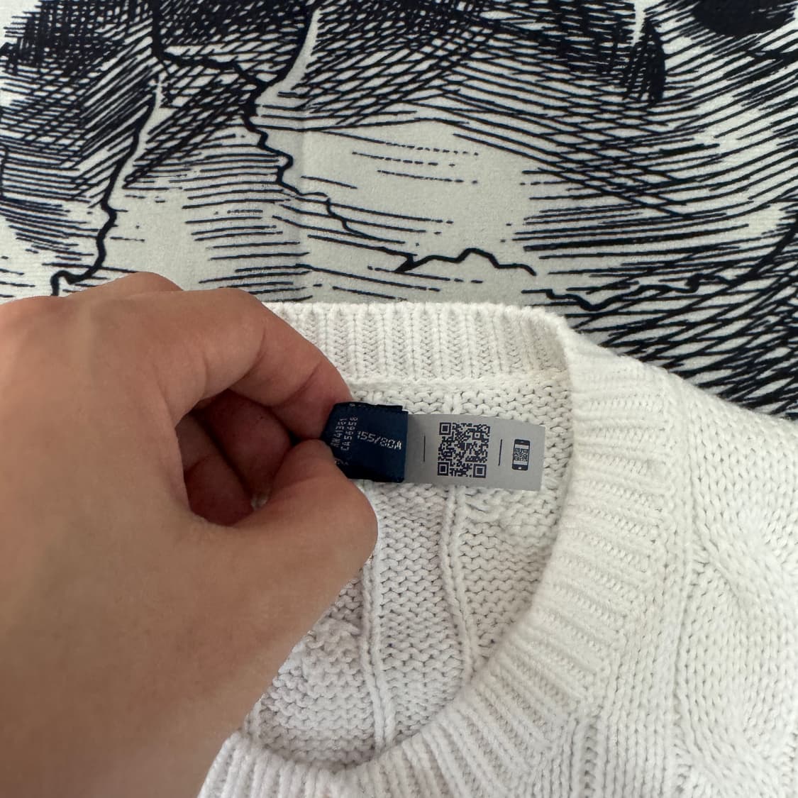 폴로랄프로렌 케이블가디건 XS사이즈 상품이미지5