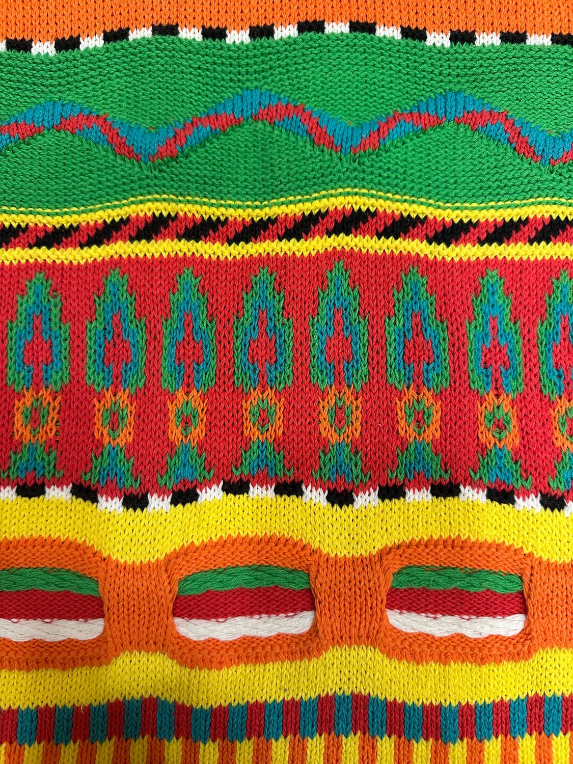 베네통 자가드 니트 상품이미지4