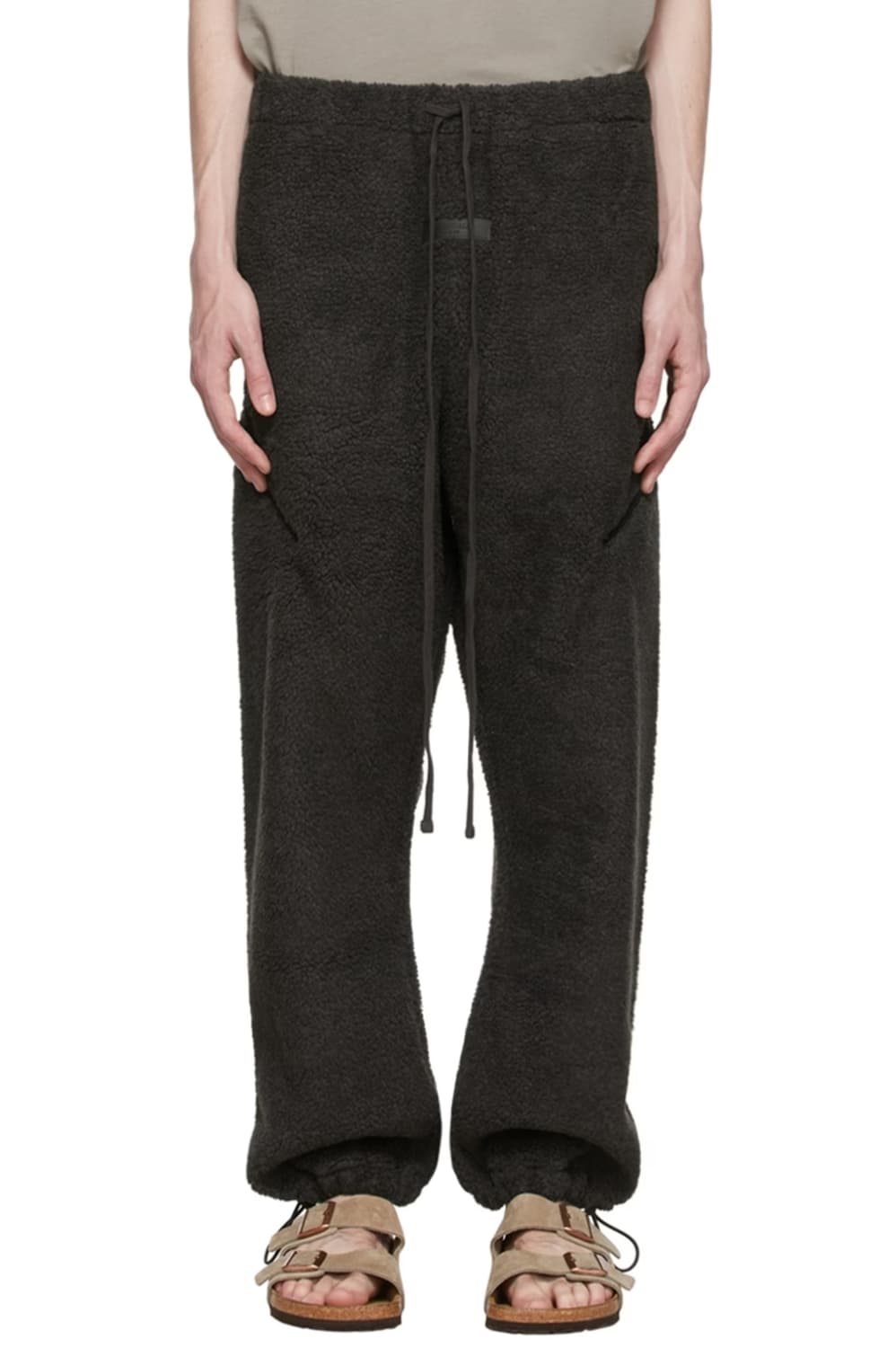 피오갓 에센셜 플리스 조거팬츠 L 상품이미지2