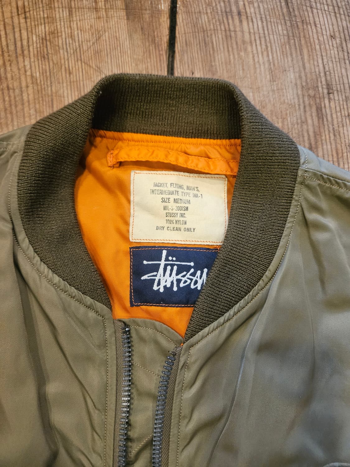 90s 빈티지 아카이브 스투시 ma-1 상품이미지3