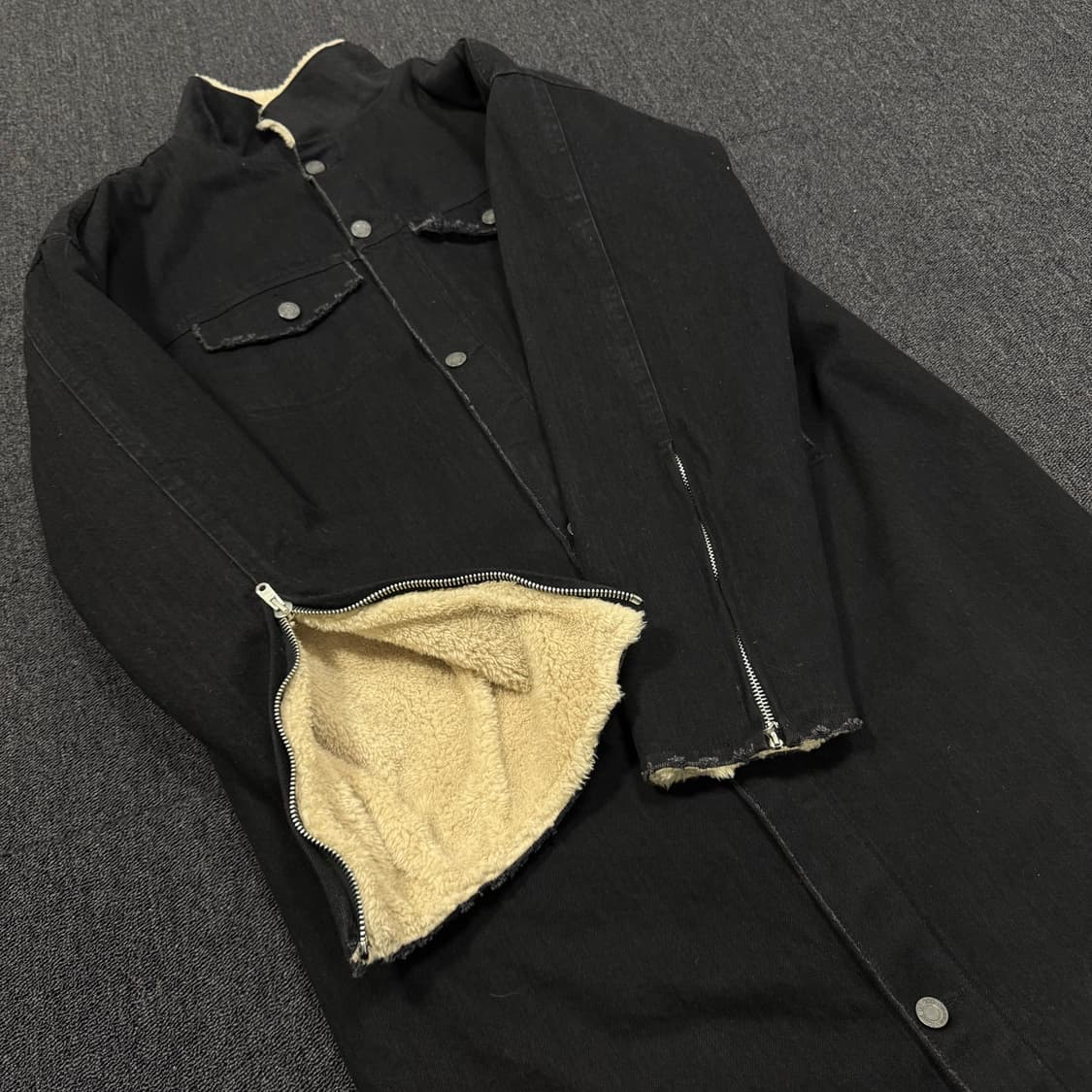 피어오브갓 블랙데님 덱코트 상품이미지4