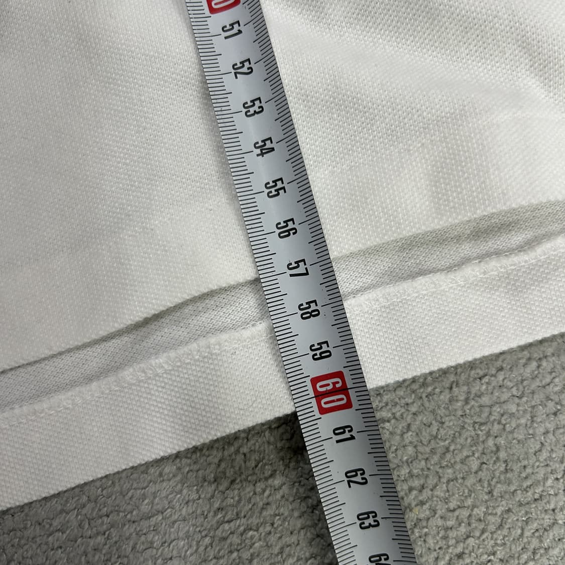 폴로 랄프로렌 화이트 반팔 카라티 m 상품이미지7