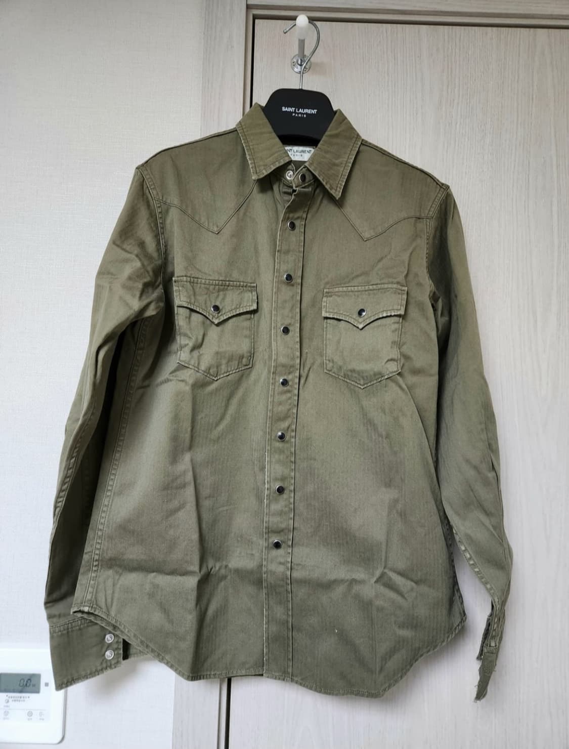 생로랑 박성진 웨스턴 데님셔츠 유일매물 상품이미지2