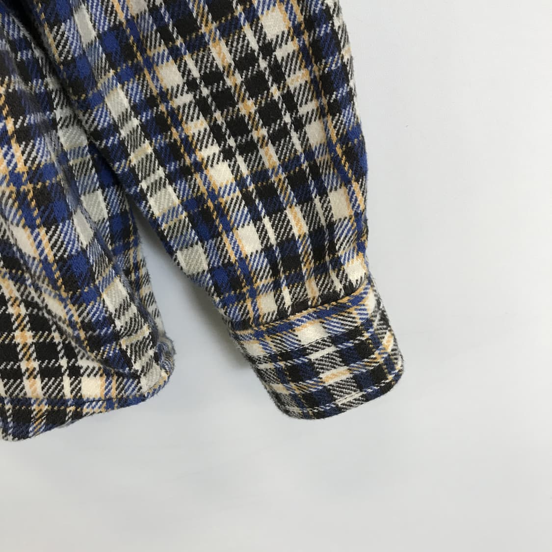 카키스 Khakis 브러시드 플레이드셔츠 25fw [M] 상품이미지3