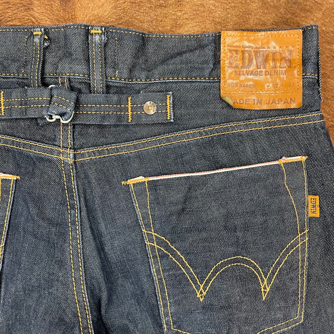 EDWIN 505 BAGGY  w32L33 상품이미지8