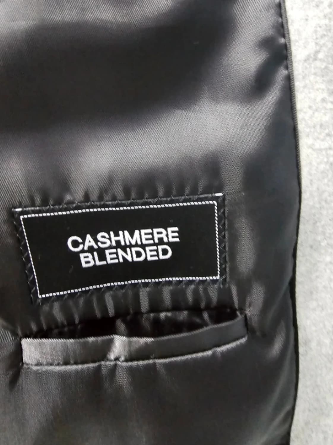 한섬 시스템 SYSTEM 캐시미어 블렌디드 남성 코트 100 상품이미지9