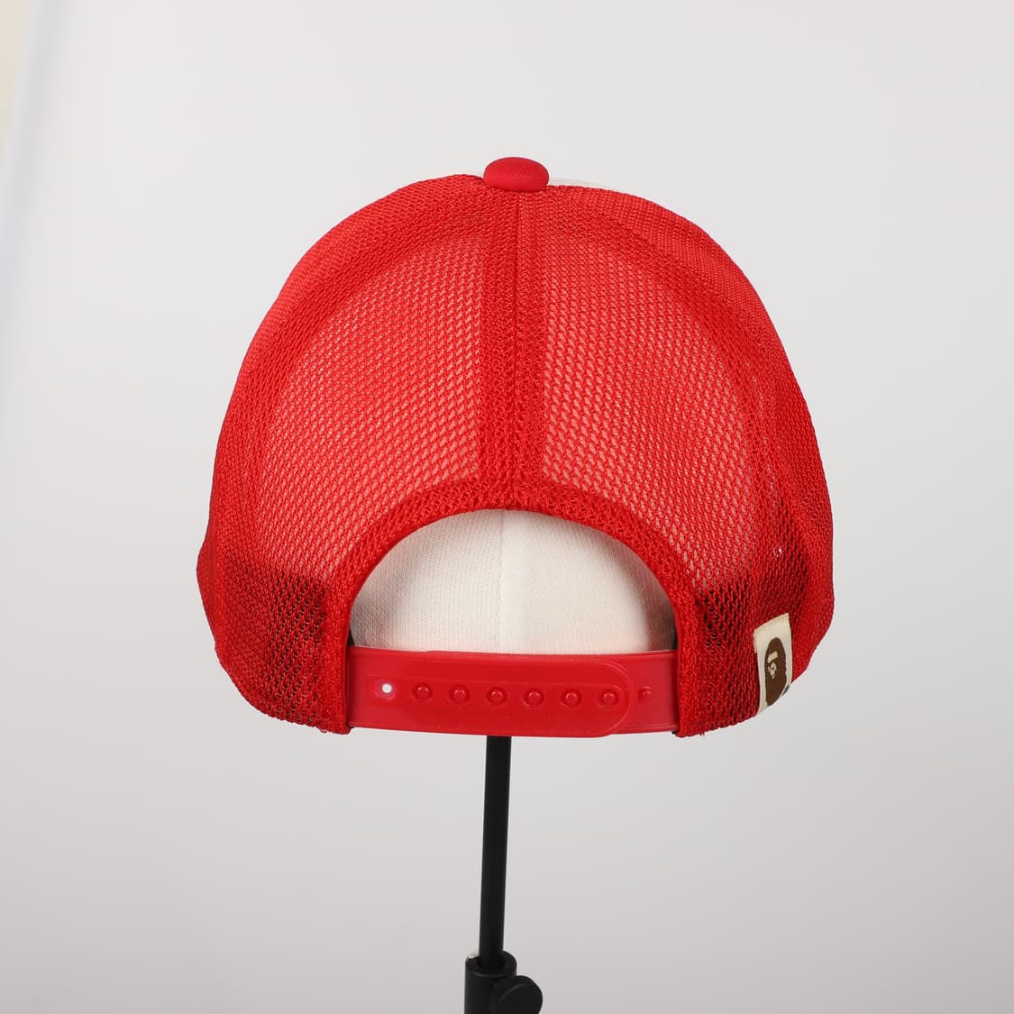 OS / BAPE  베이프 사루 로고 볼캡 블랙 상품이미지3