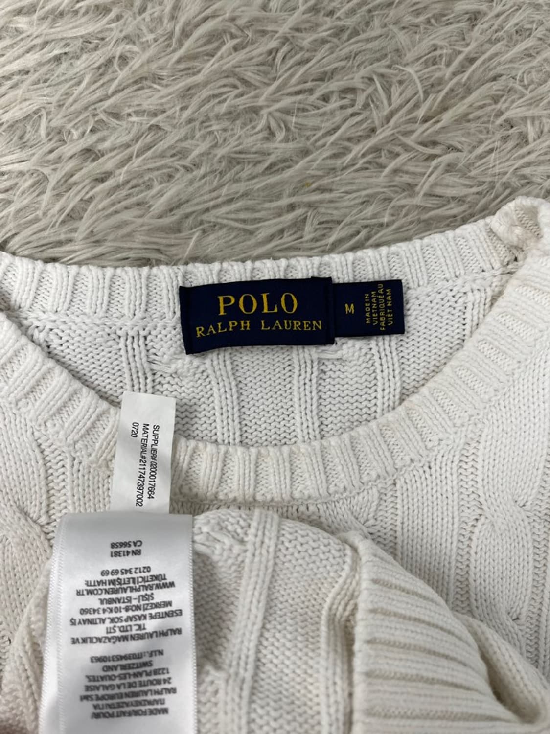 폴로 랄프 로렌 꽈배기 니트/#3547 상품이미지7