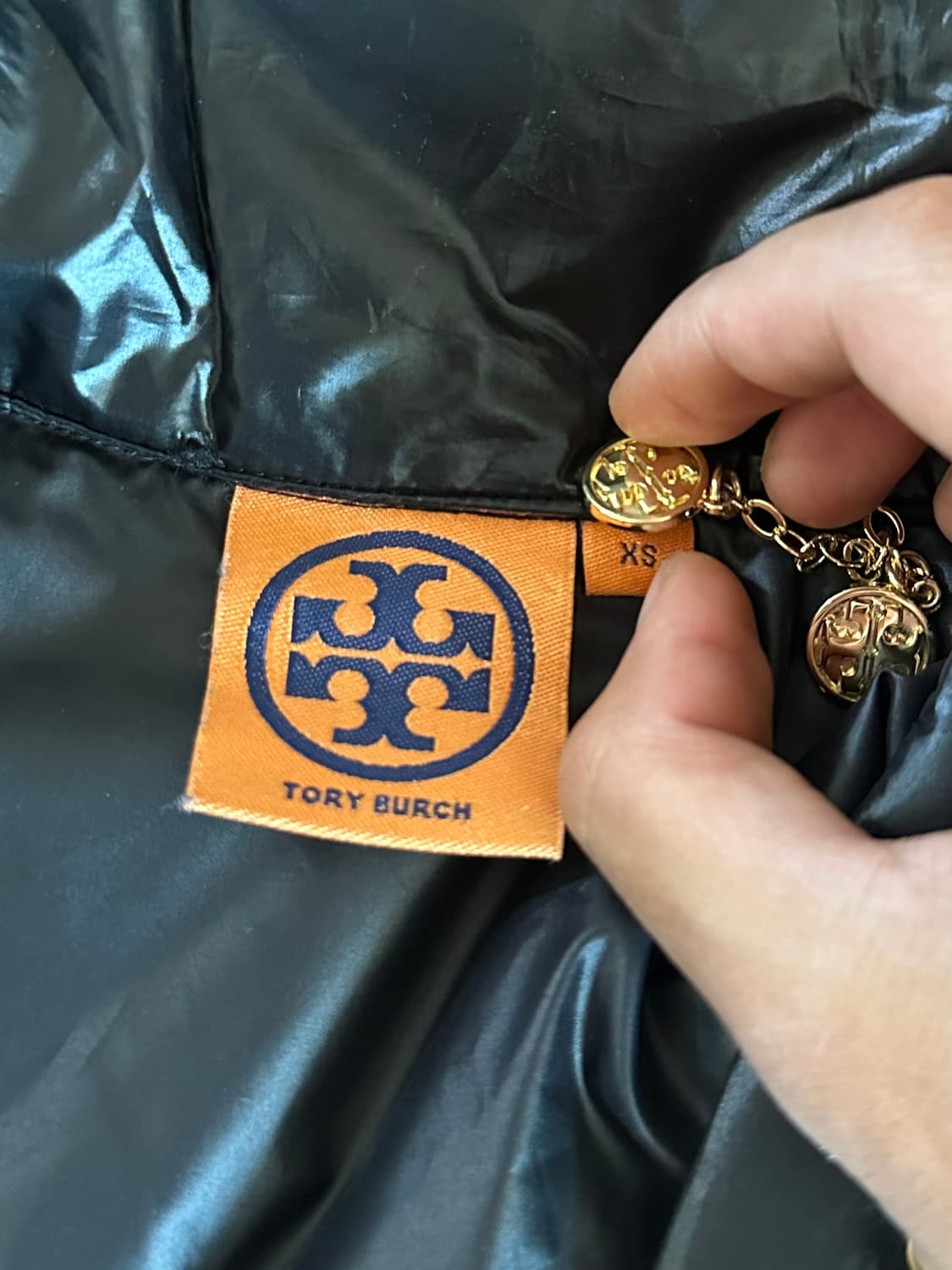 토리버치 여성 블랙 패딩 조끼 XS 상품이미지4