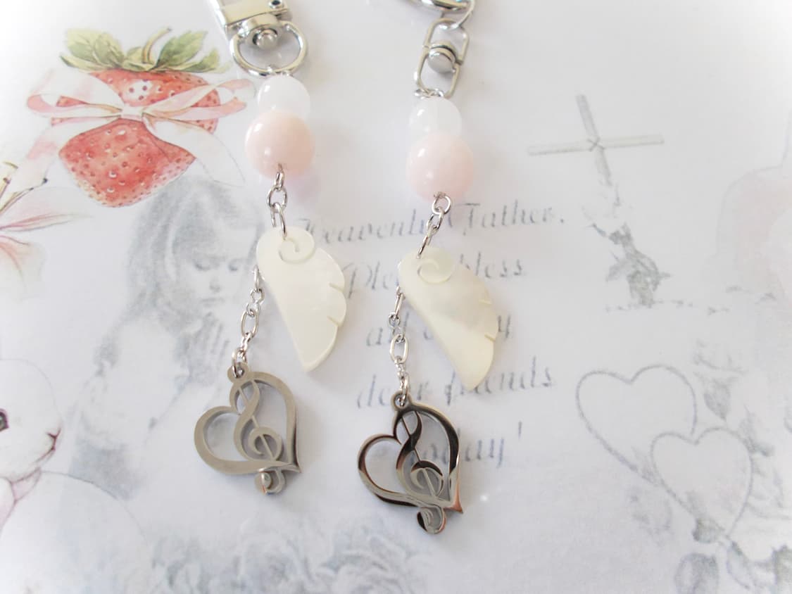 Melody Angel Keyring (made) 상품이미지1