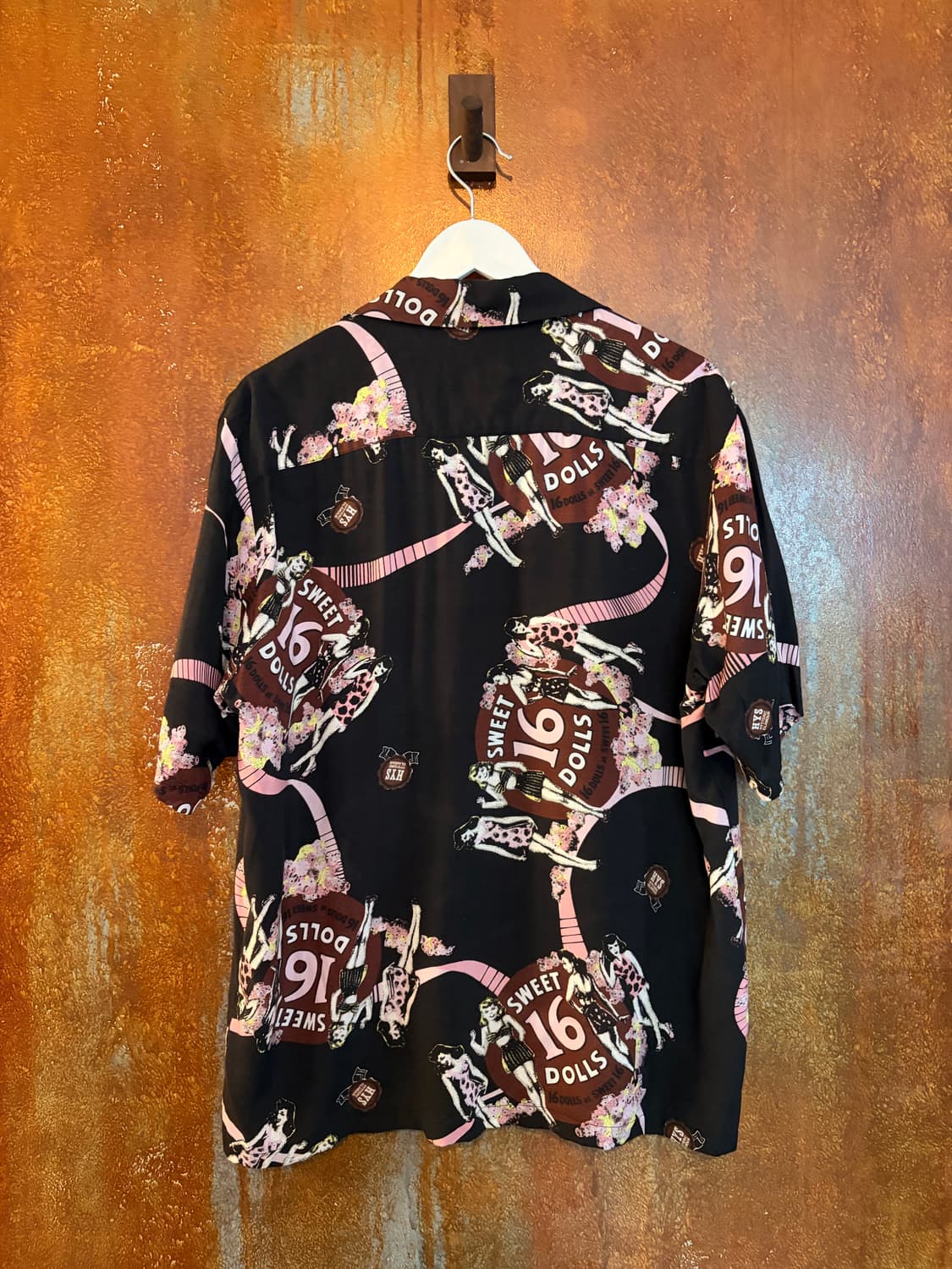 90s Hysteric Glamaour 히스테릭글래머 오픈칼라셔츠 상품이미지4