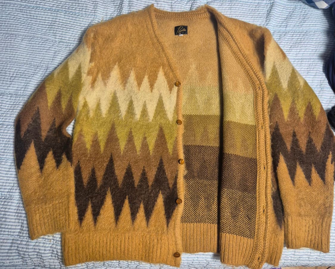 니들스 모헤어 가디건 토프 L 상품이미지5