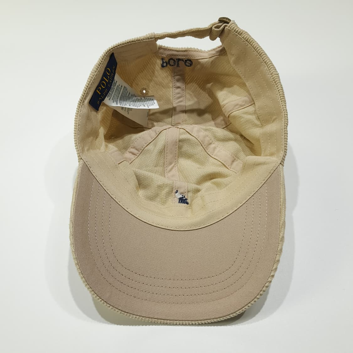 CL421 폴로 코듀로이 베이지 볼캡 모자 상품이미지7