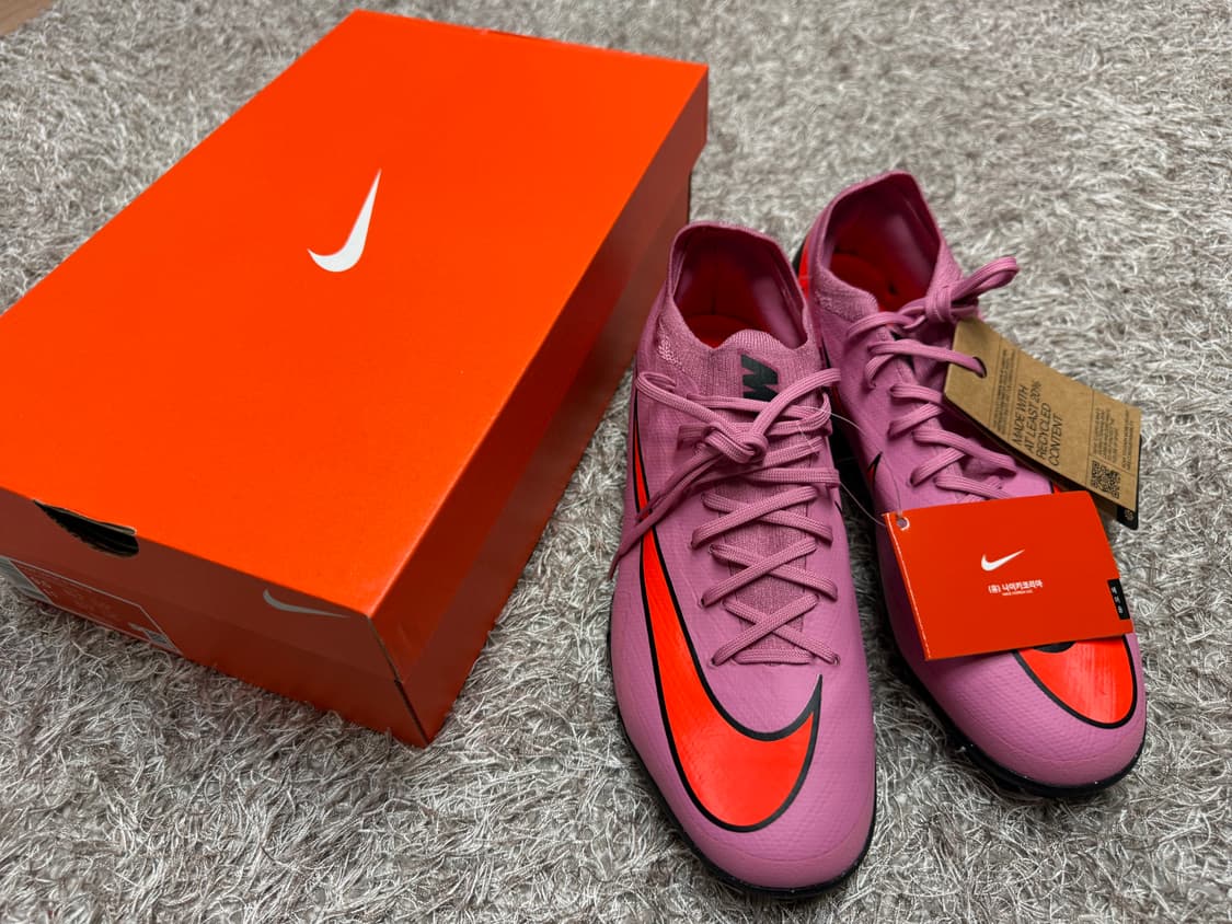 나이키 머큐리얼 베이퍼 16 프로 TF 풋살화 275 새상품 풀박 판매 상품이미지1