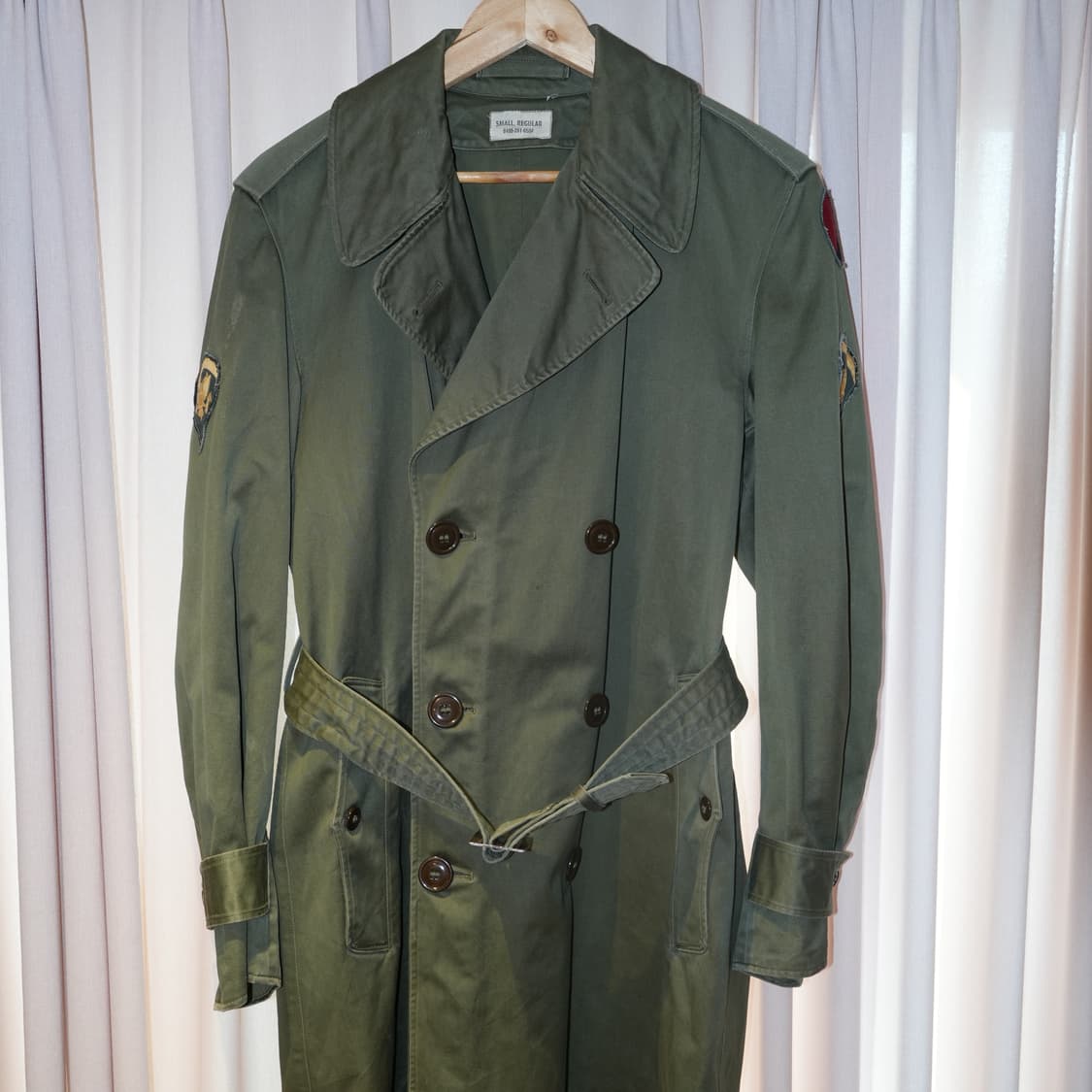 60s 미군 보급용 트렌치코트 상품이미지2